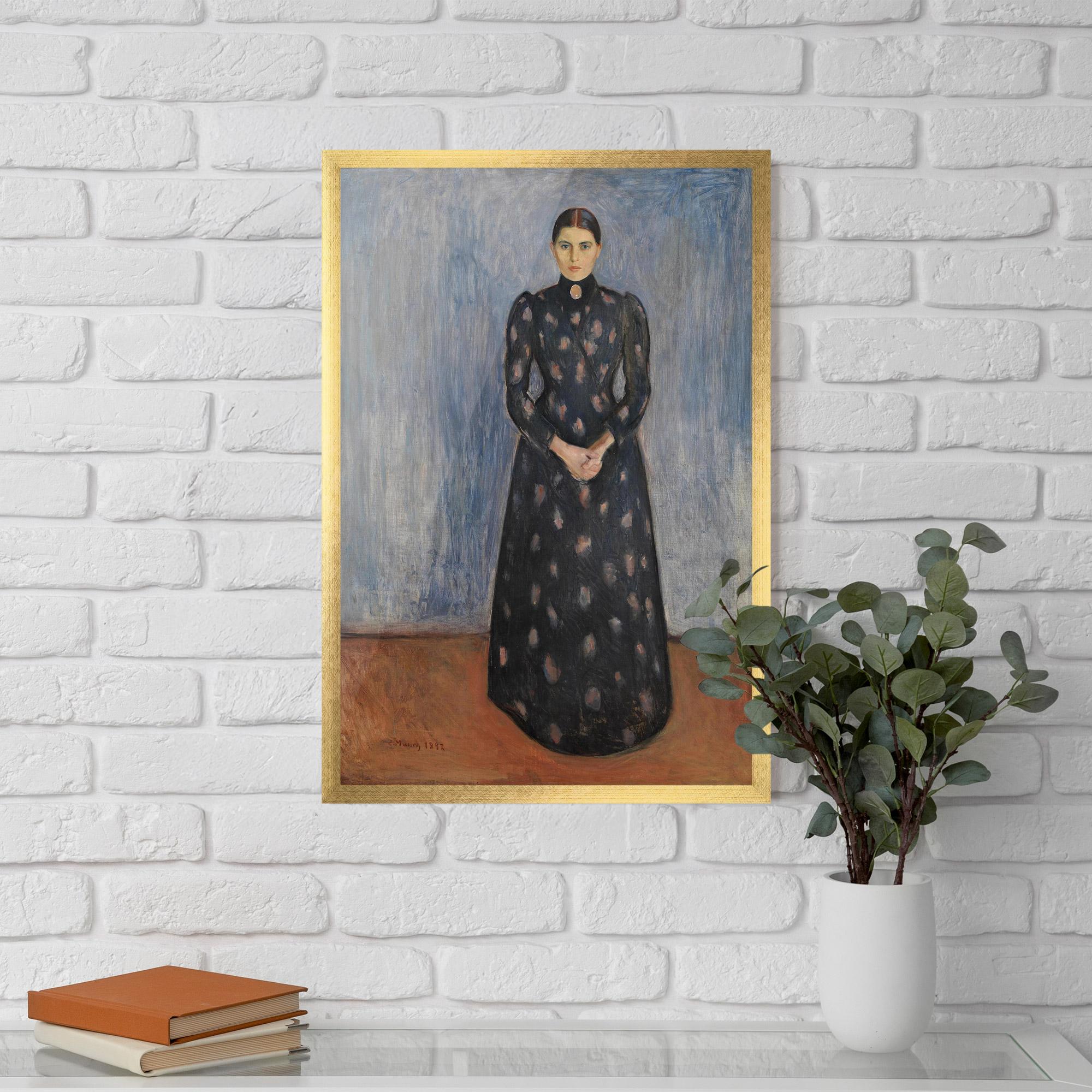 Gerahmte Poster Inger In Black mockup 5