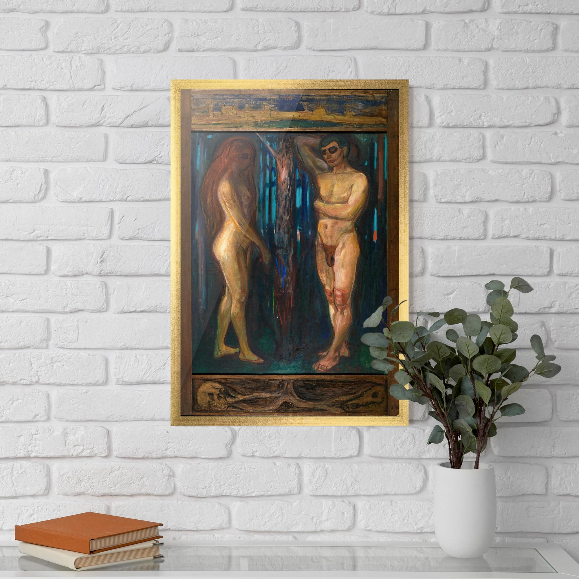 Gerahmte Poster Metabolism mockup 5