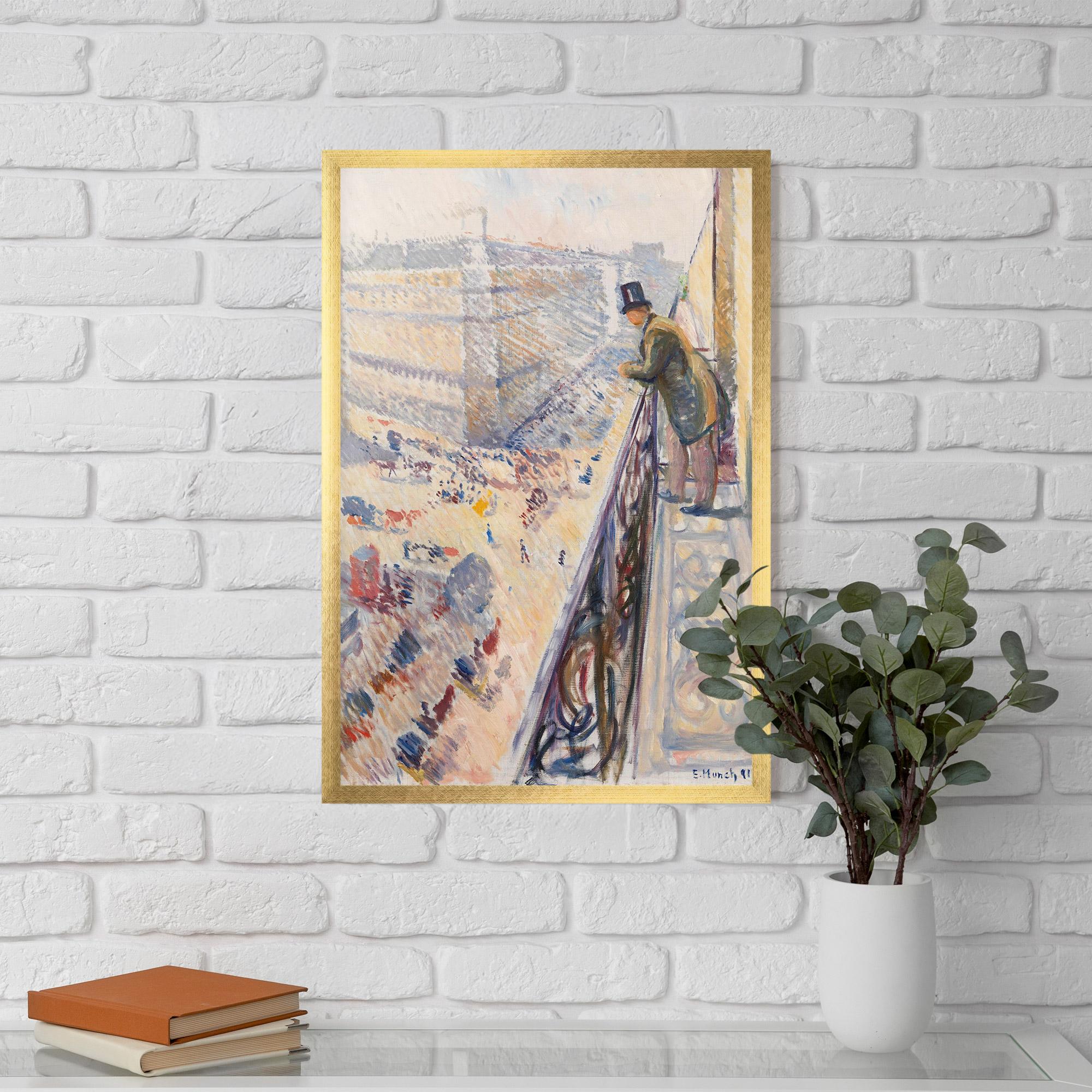 Gerahmte Poster Rue Lafayette mockup 5