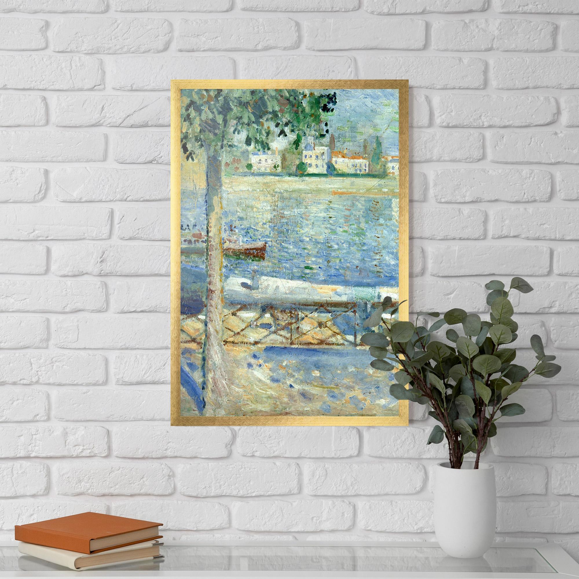 Gerahmte Poster Seine At Saint mockup 5