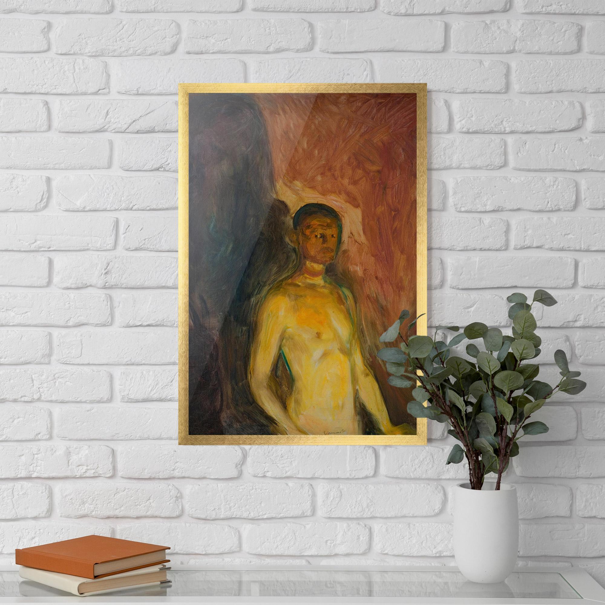 Gerahmte Poster Self Portrait Hell mockup 5