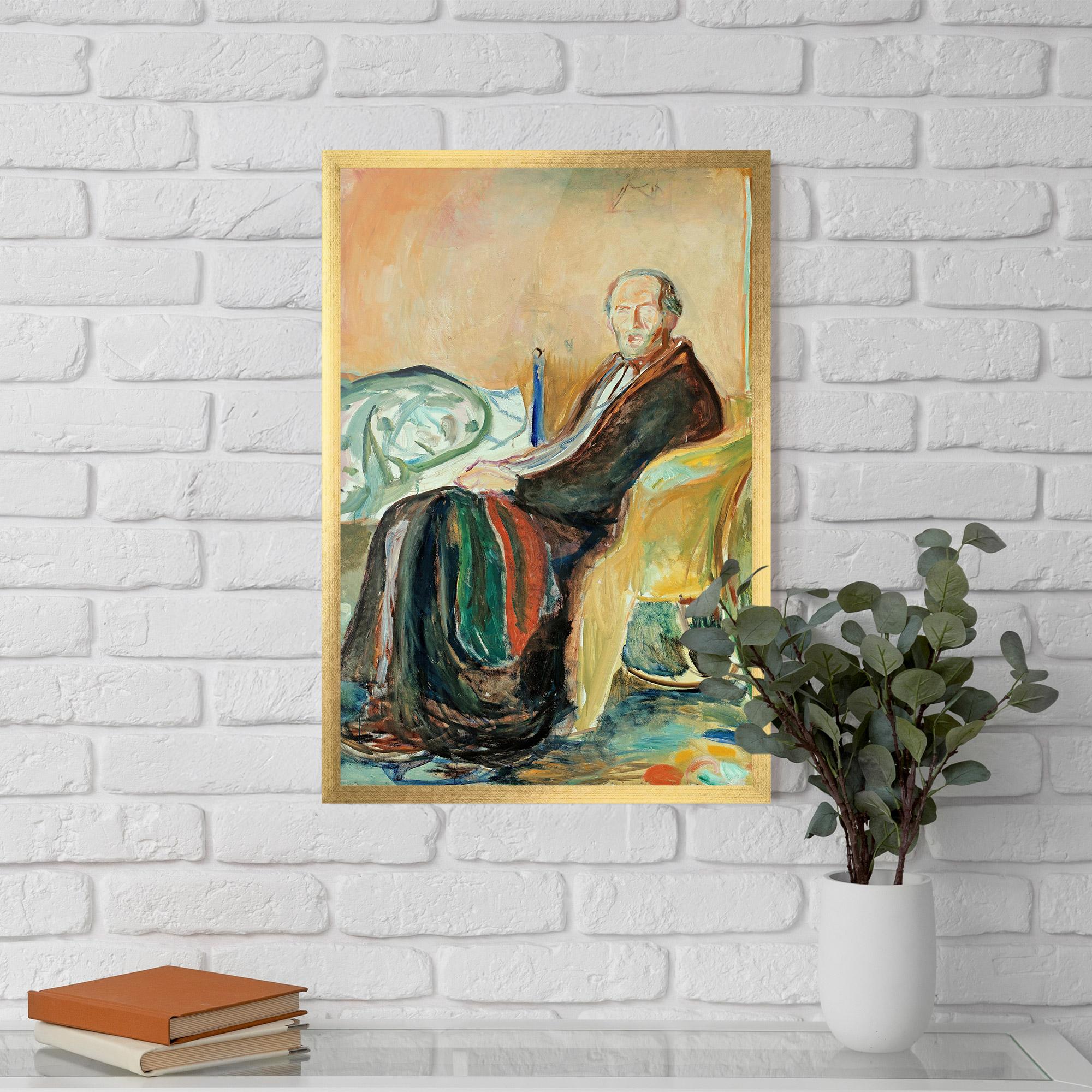 Gerahmte Poster Self Portrait Spanish mockup 5