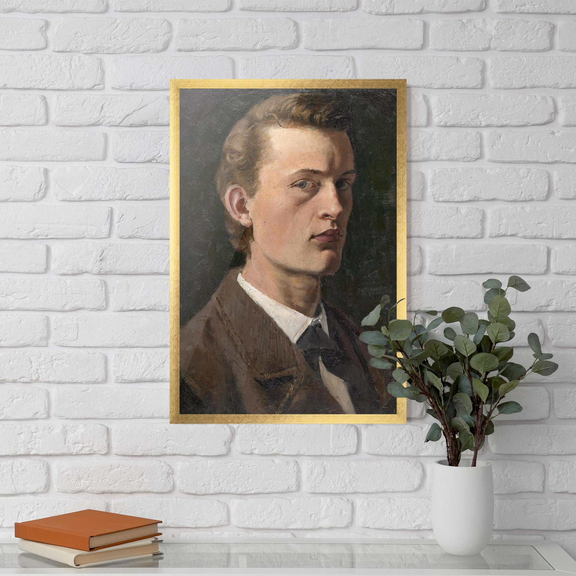 Gerahmte Poster Self Portrait mockup 5