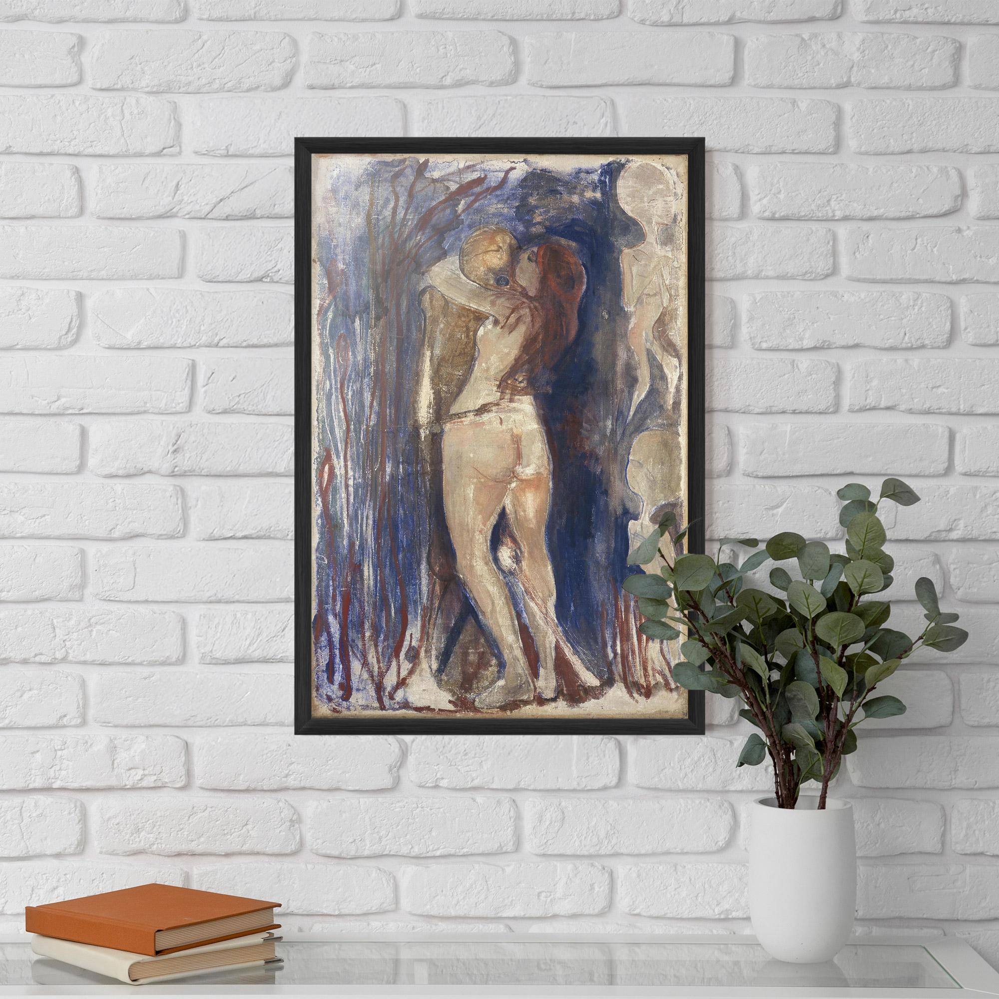 Gerahmte Poster Death And Life mockup 5