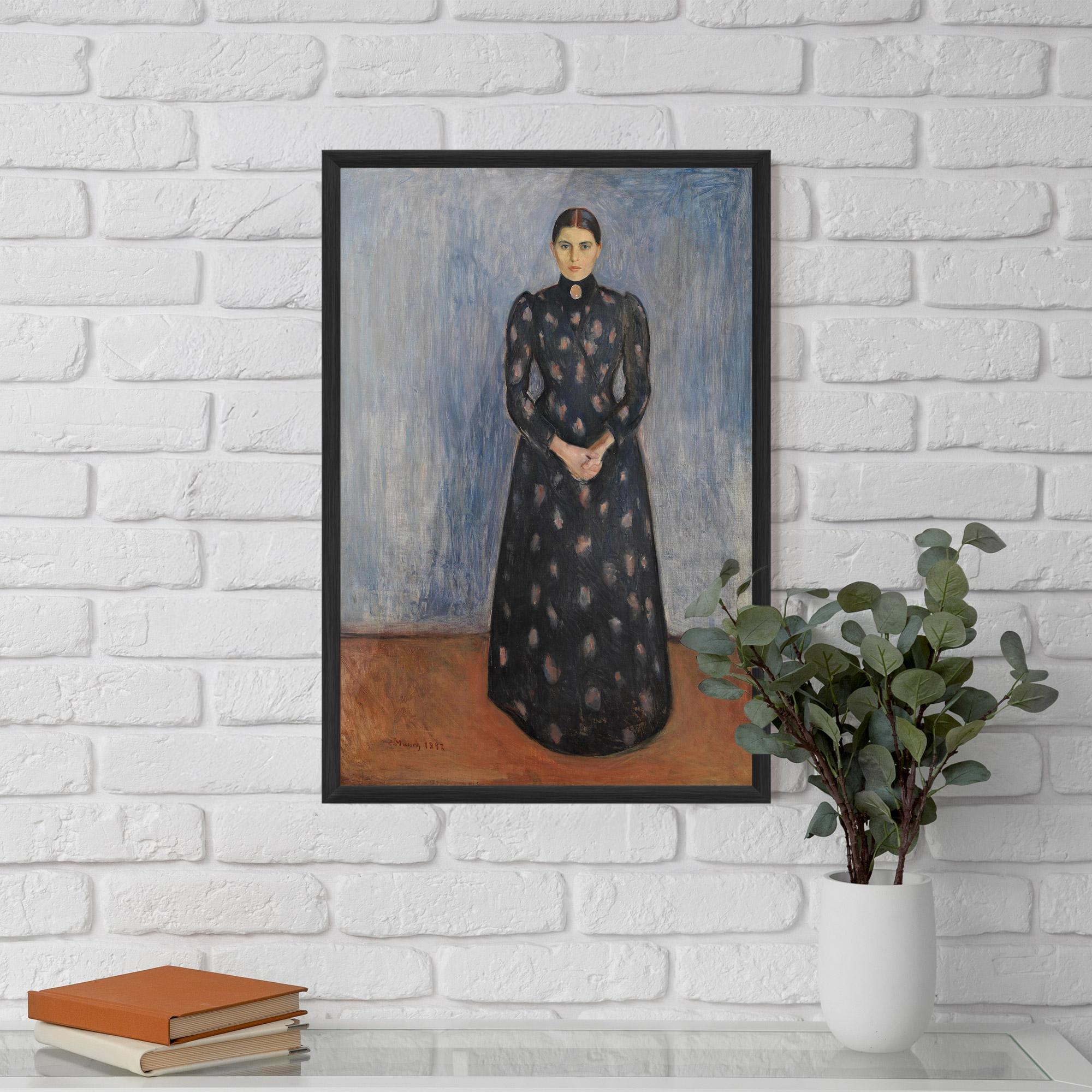 Gerahmte Poster Inger In Black mockup 5