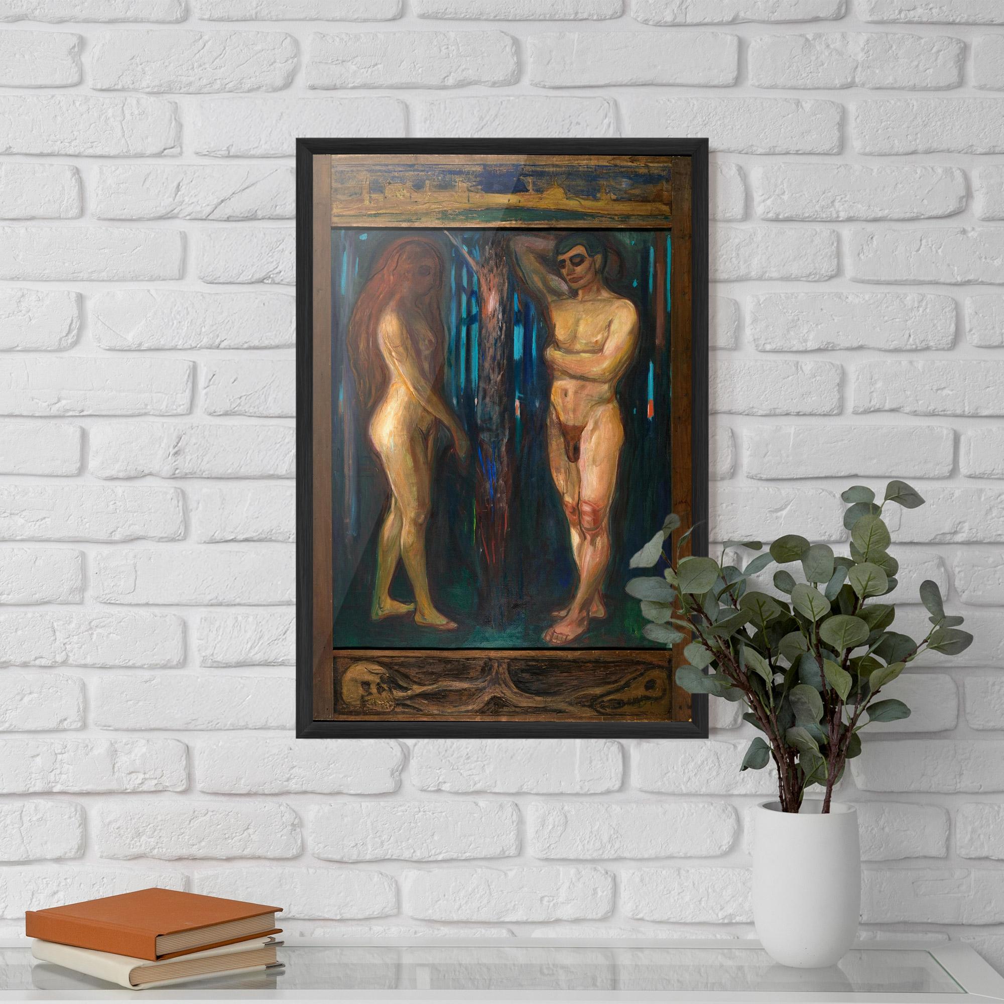 Gerahmte Poster Metabolism mockup 5