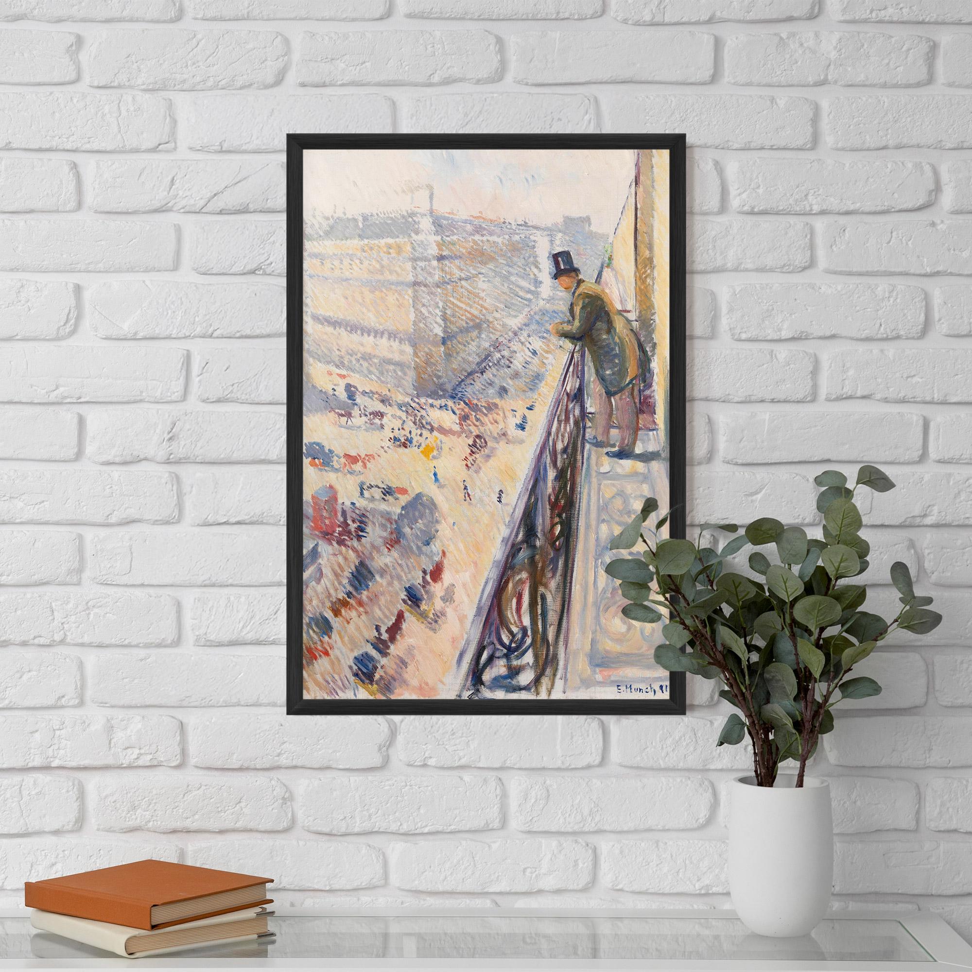 Gerahmte Poster Rue Lafayette mockup 5