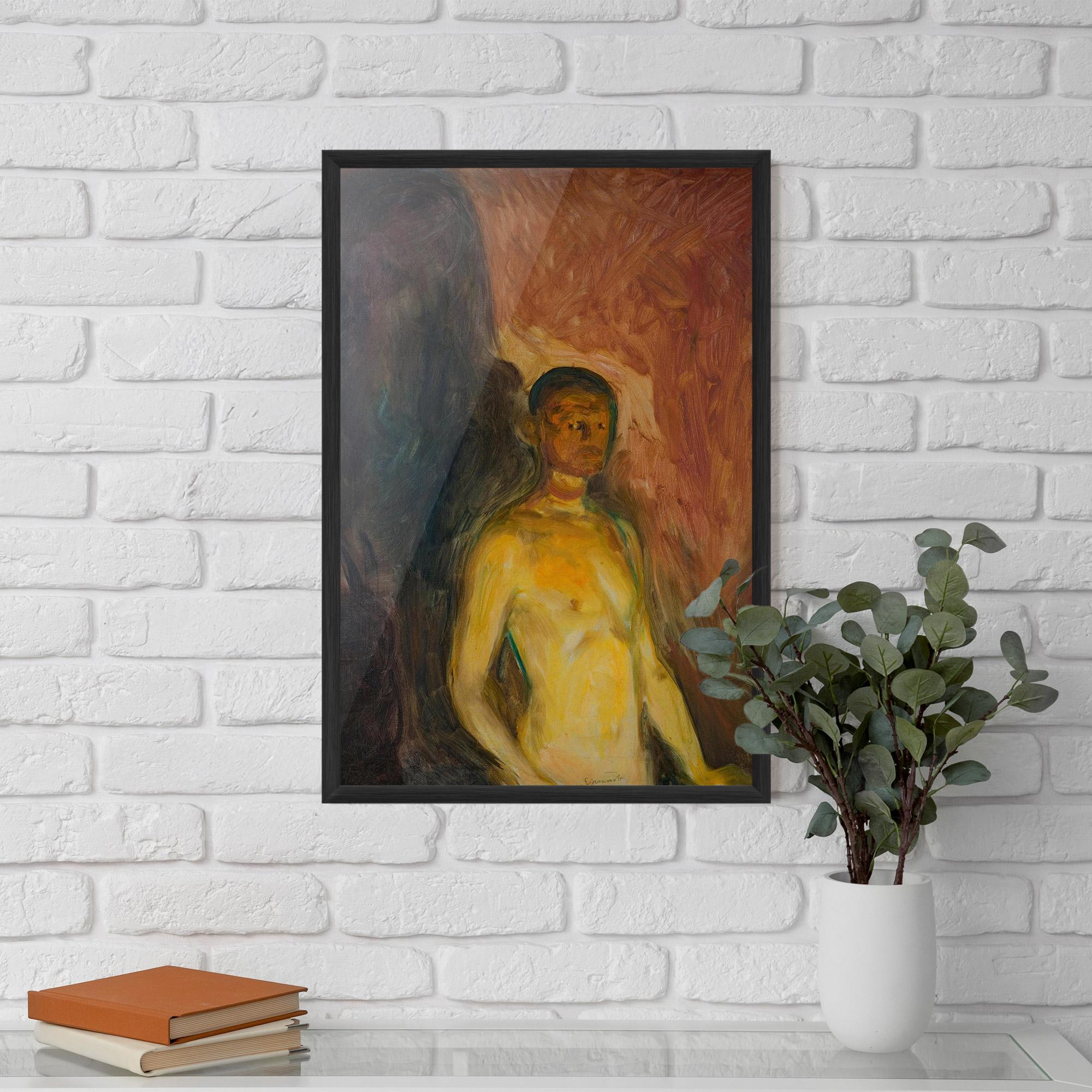 Gerahmte Poster Self Portrait Hell mockup 5