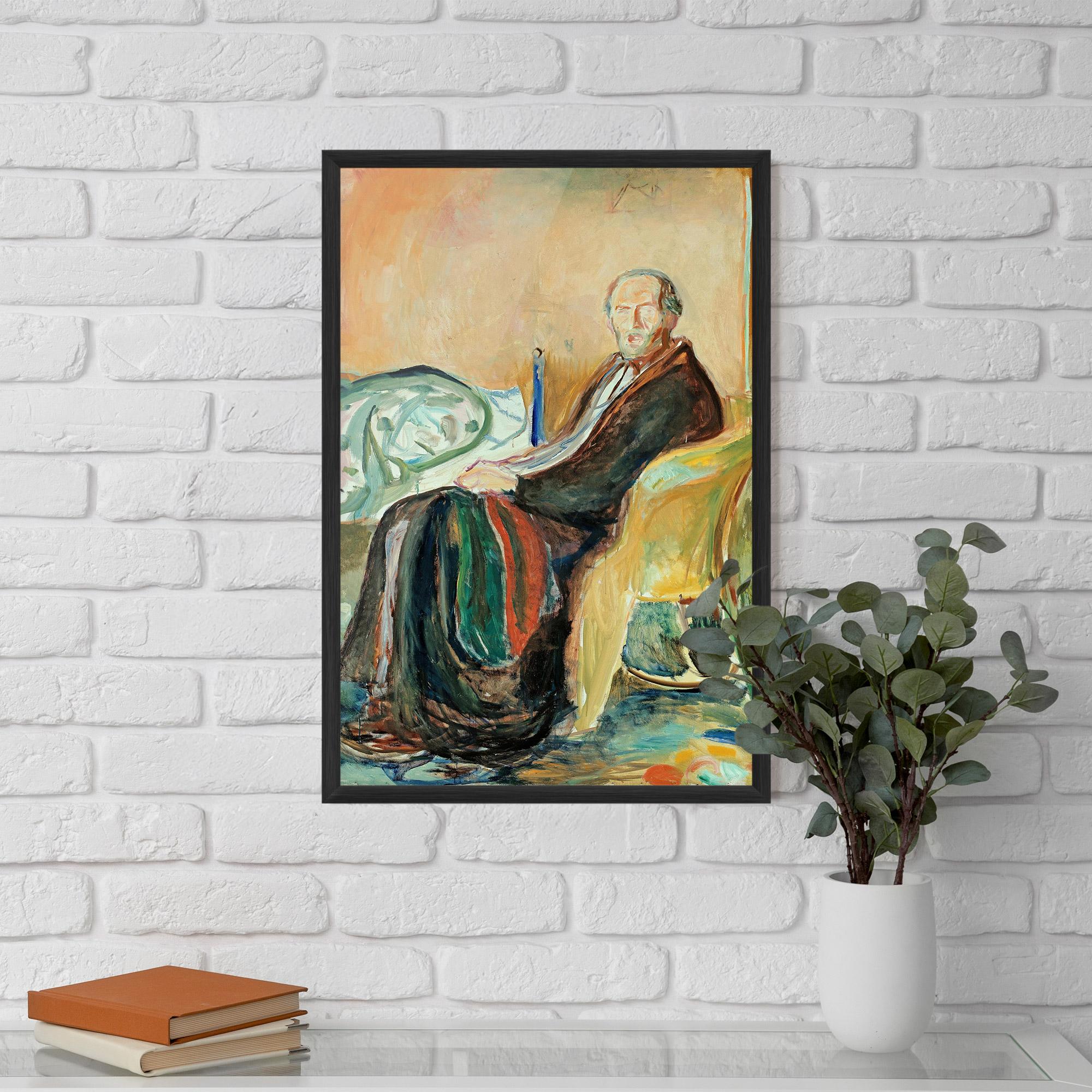 Gerahmte Poster Self Portrait Spanish mockup 5