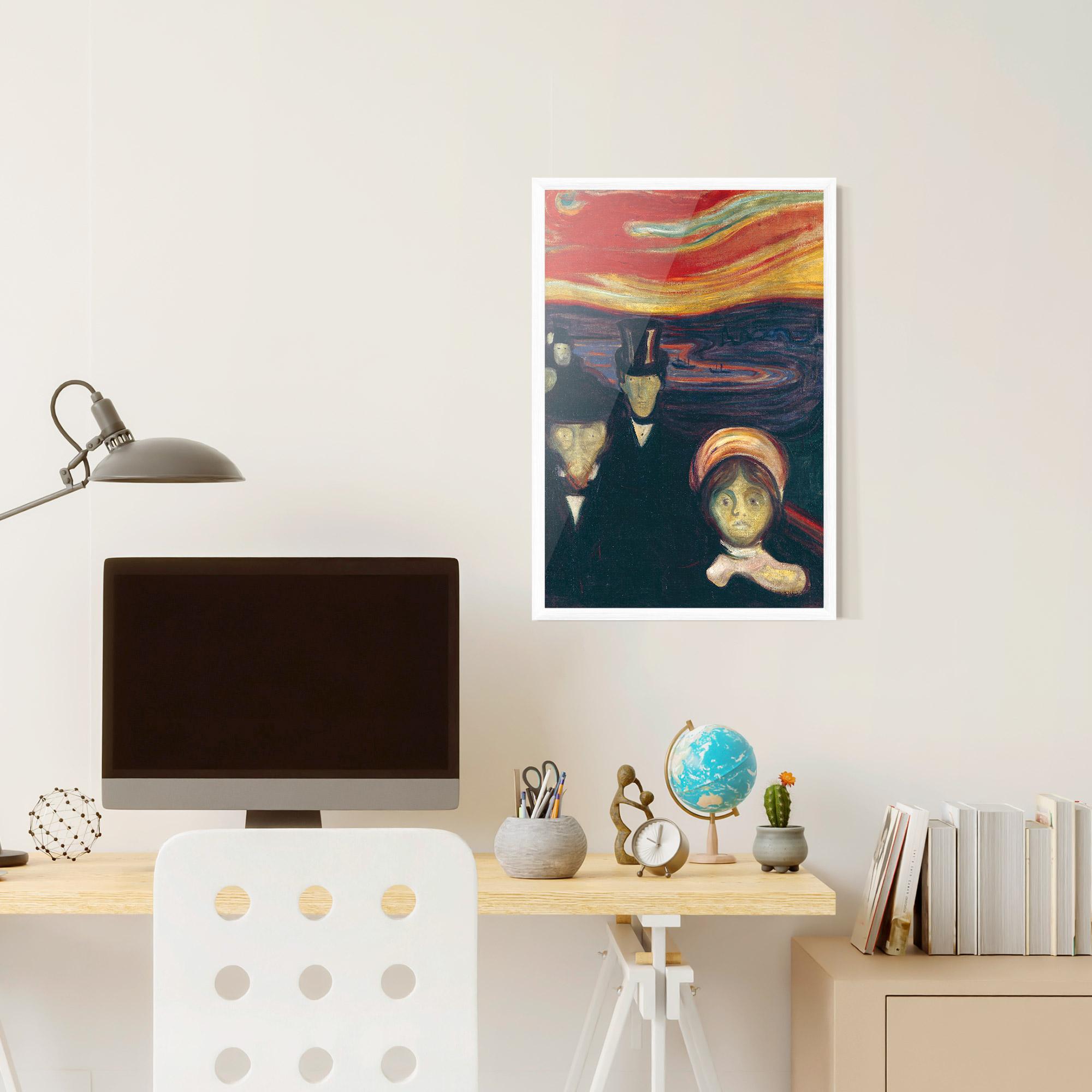 Gerahmte Poster Anxiety mockup 6