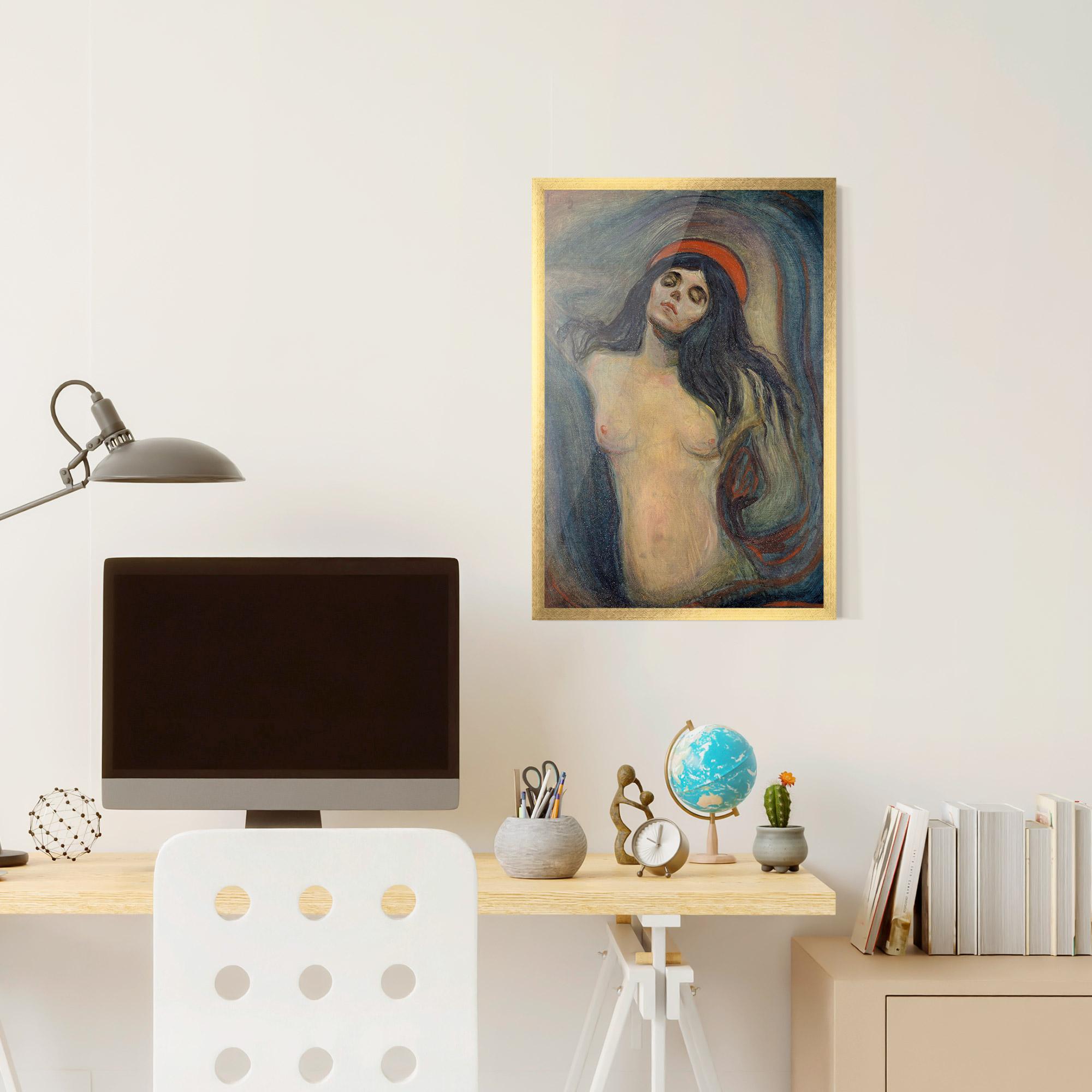 Gerahmte Poster Madonna mockup 6