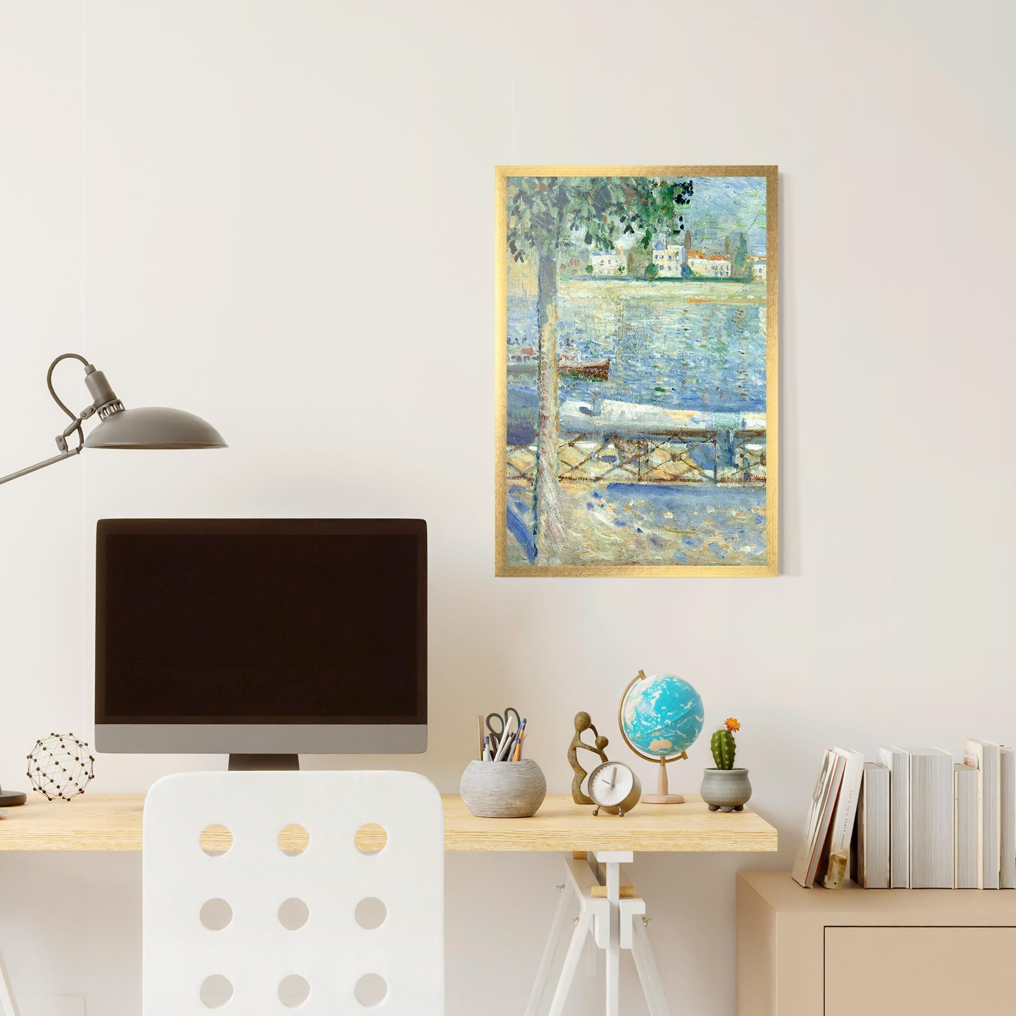 Gerahmte Poster Seine At Saint mockup 6