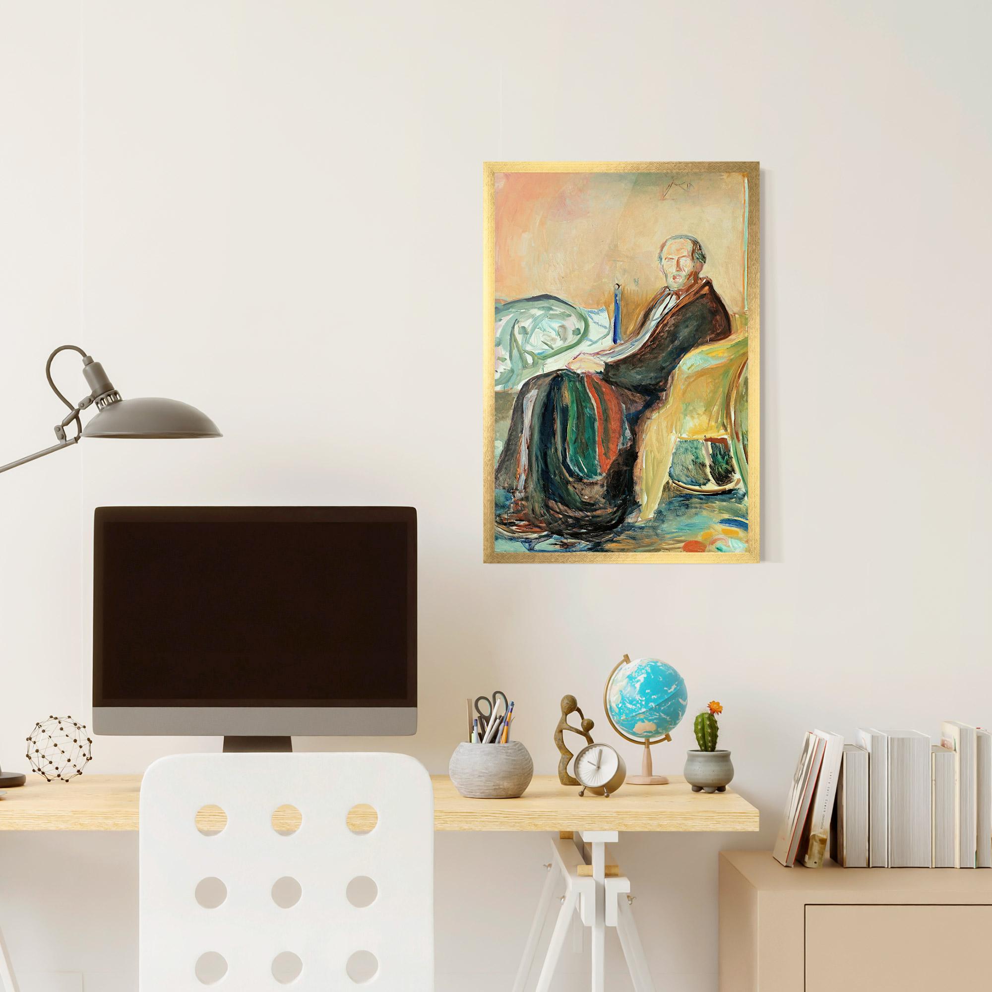 Gerahmte Poster Self Portrait Spanish mockup 6