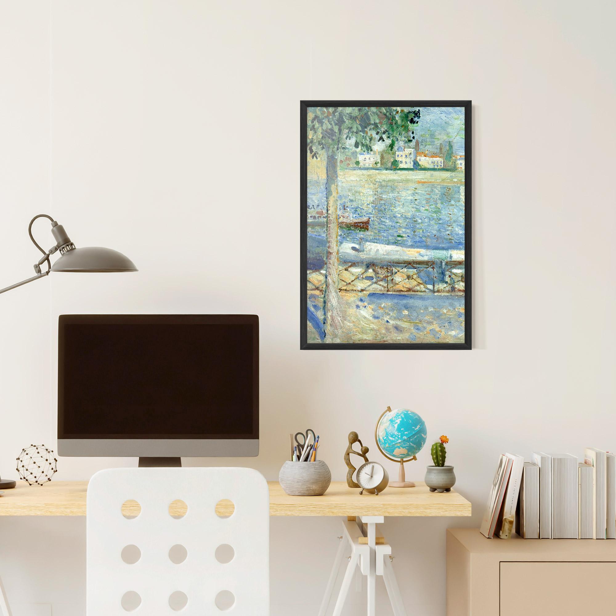 Gerahmte Poster Seine At Saint mockup 6