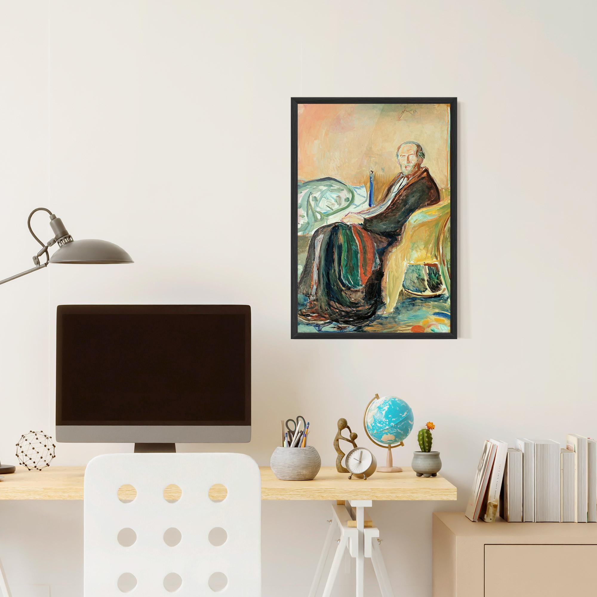 Gerahmte Poster Self Portrait Spanish mockup 6