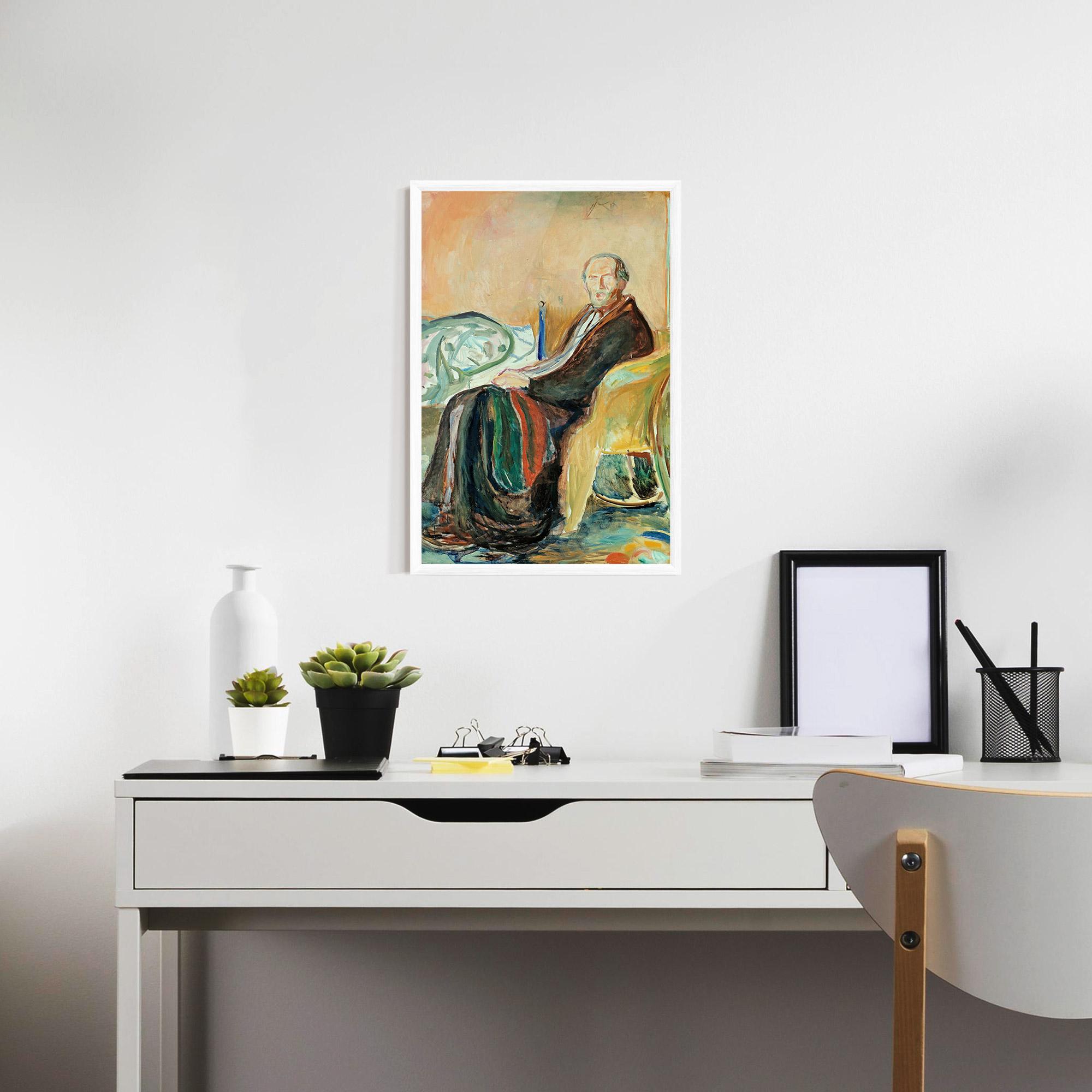 Gerahmte Poster Self Portrait Spanish mockup 7