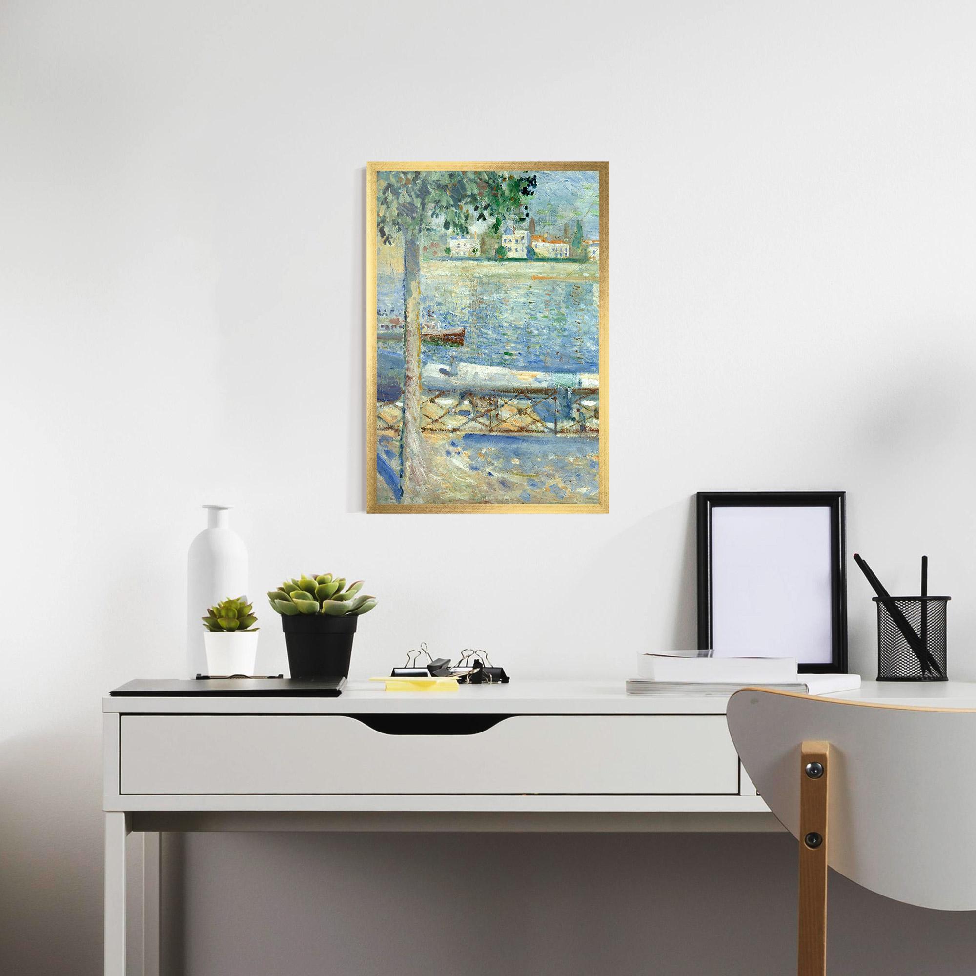 Gerahmte Poster Seine At Saint mockup 7