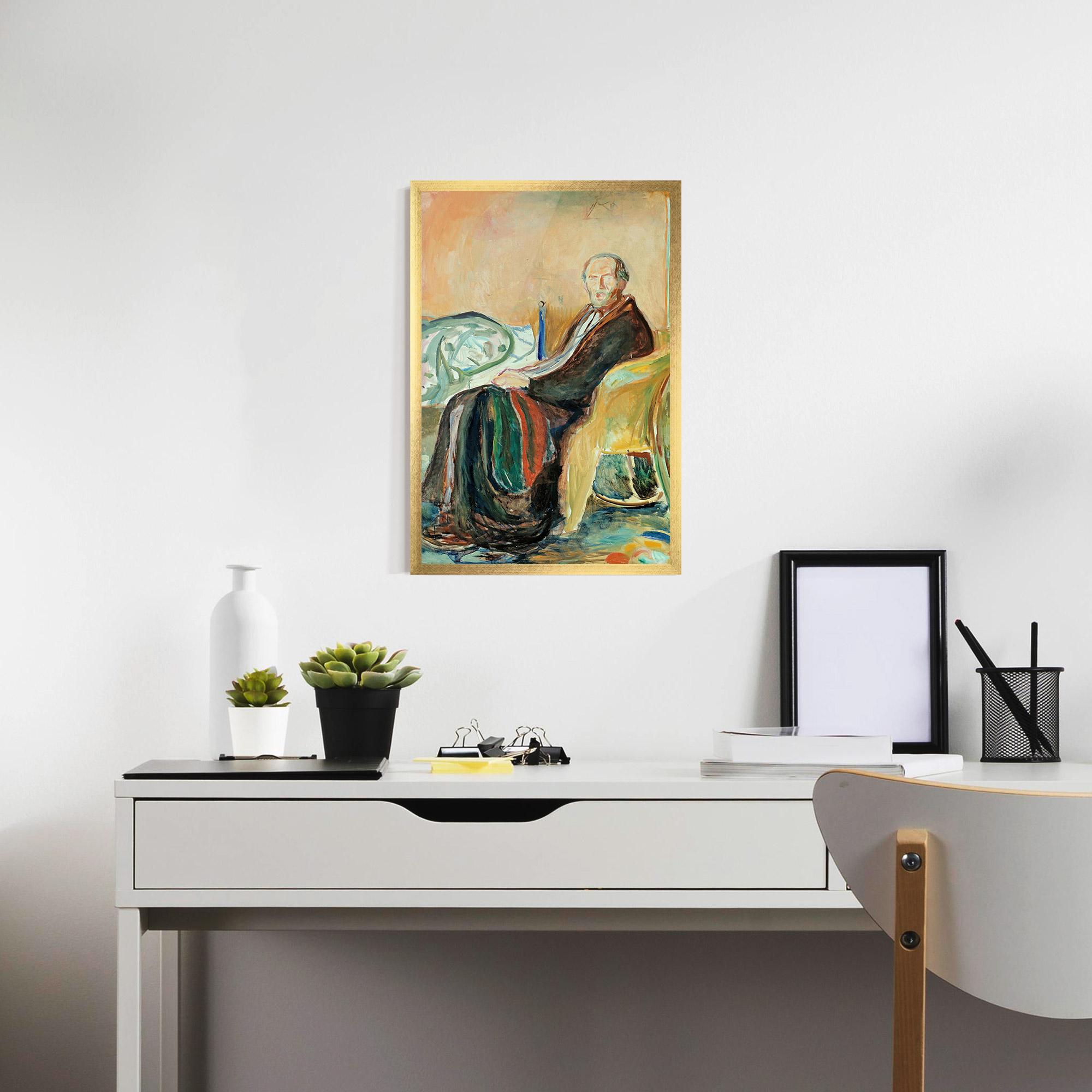 Gerahmte Poster Self Portrait Spanish mockup 7