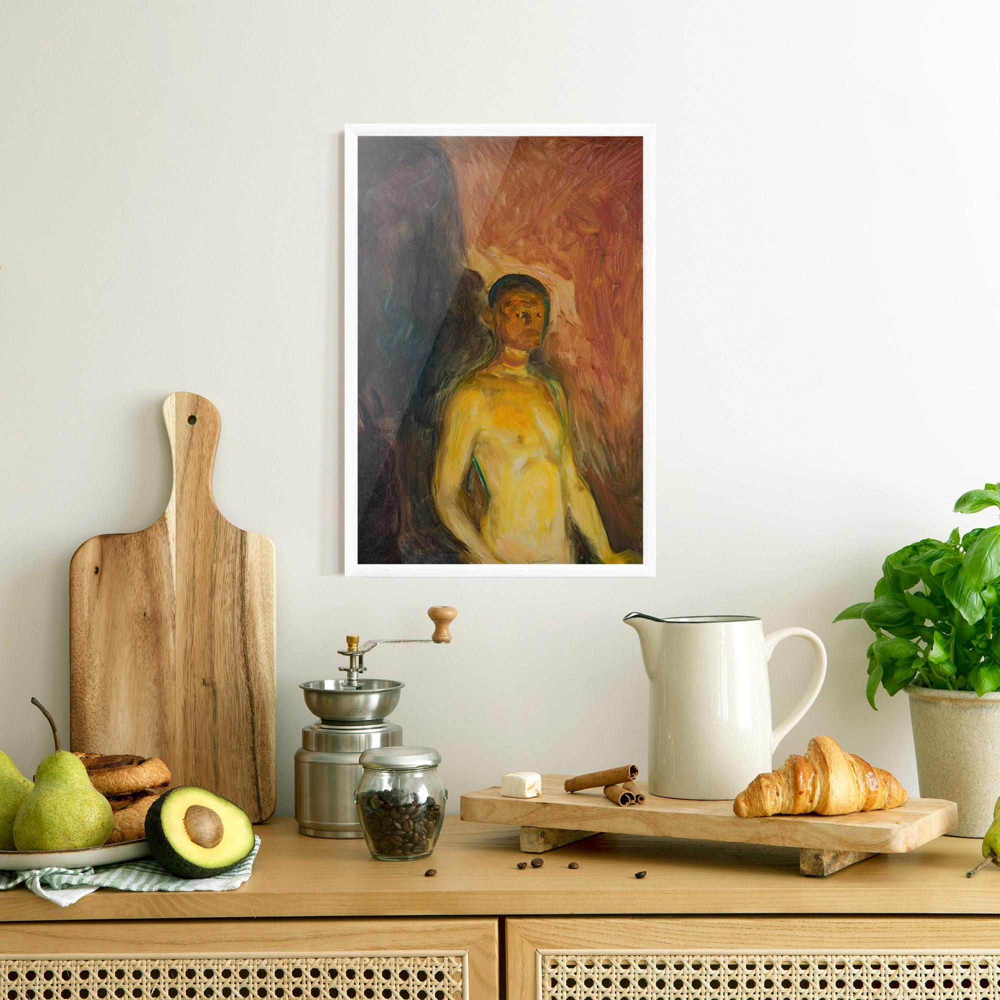 Gerahmte Poster Self Portrait Hell mockup 8