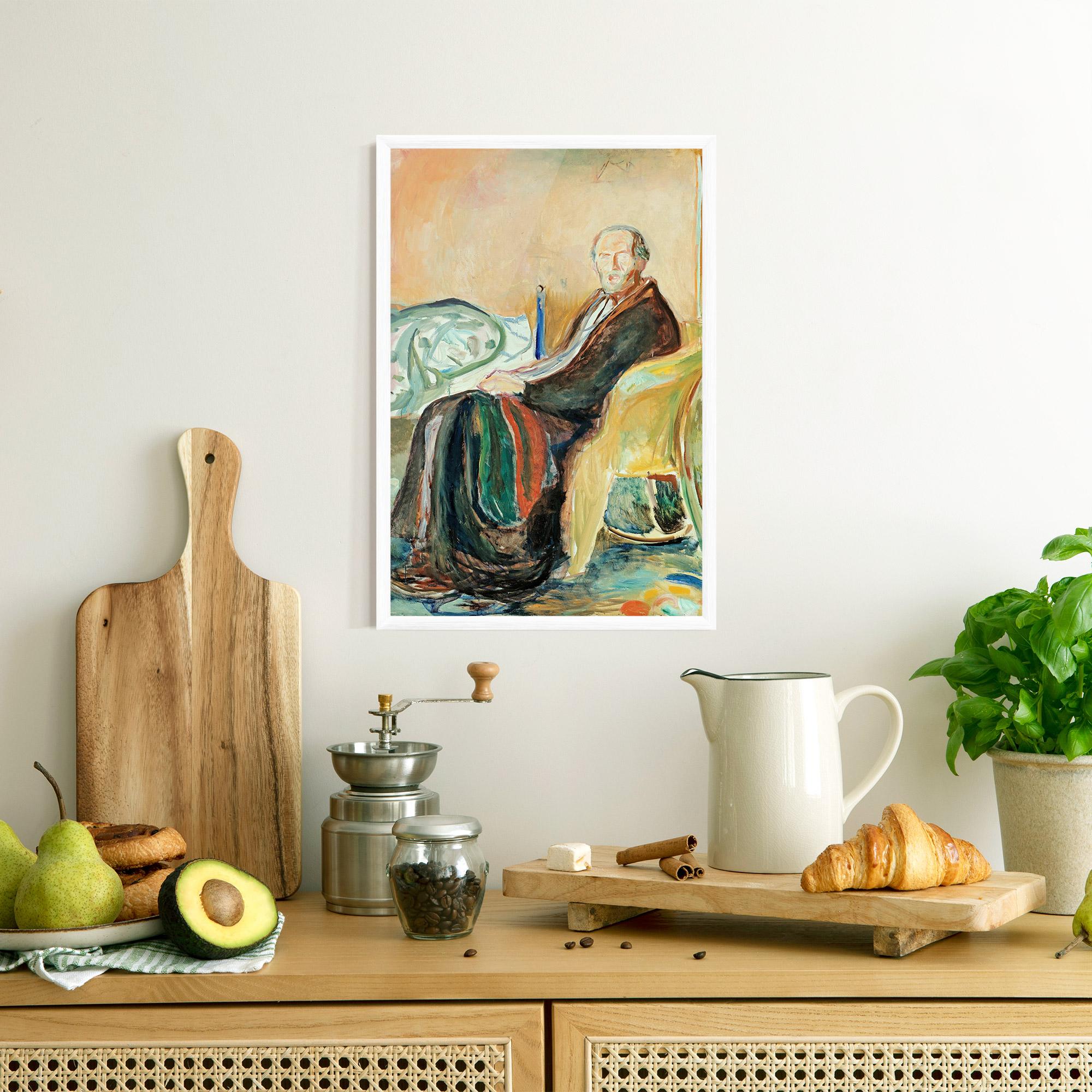 Gerahmte Poster Self Portrait Spanish mockup 8