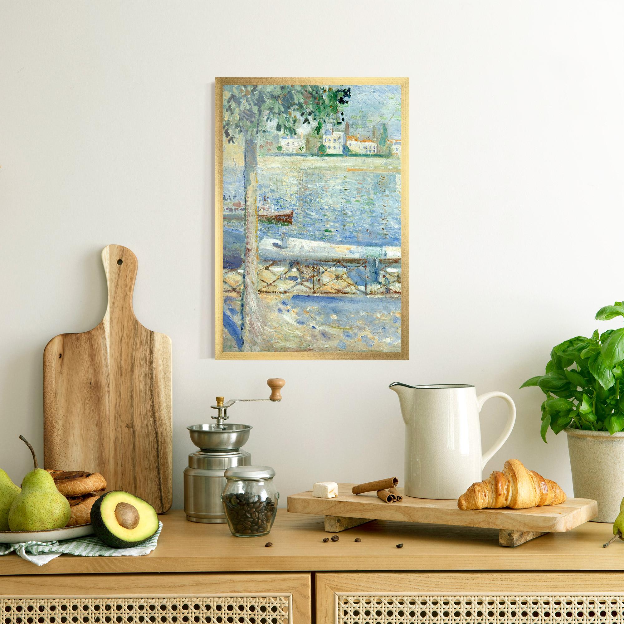 Gerahmte Poster Seine At Saint mockup 8