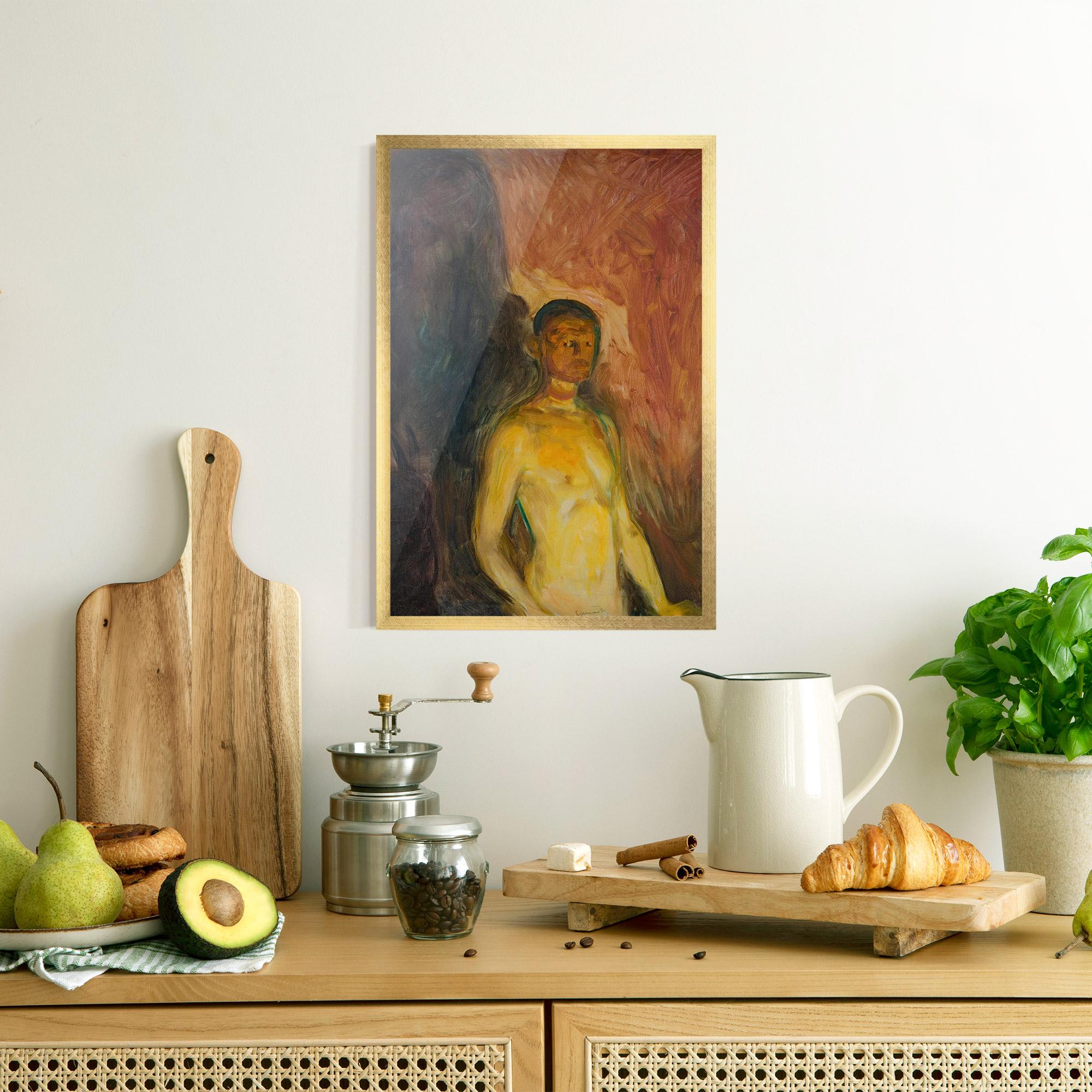 Gerahmte Poster Self Portrait Hell mockup 8