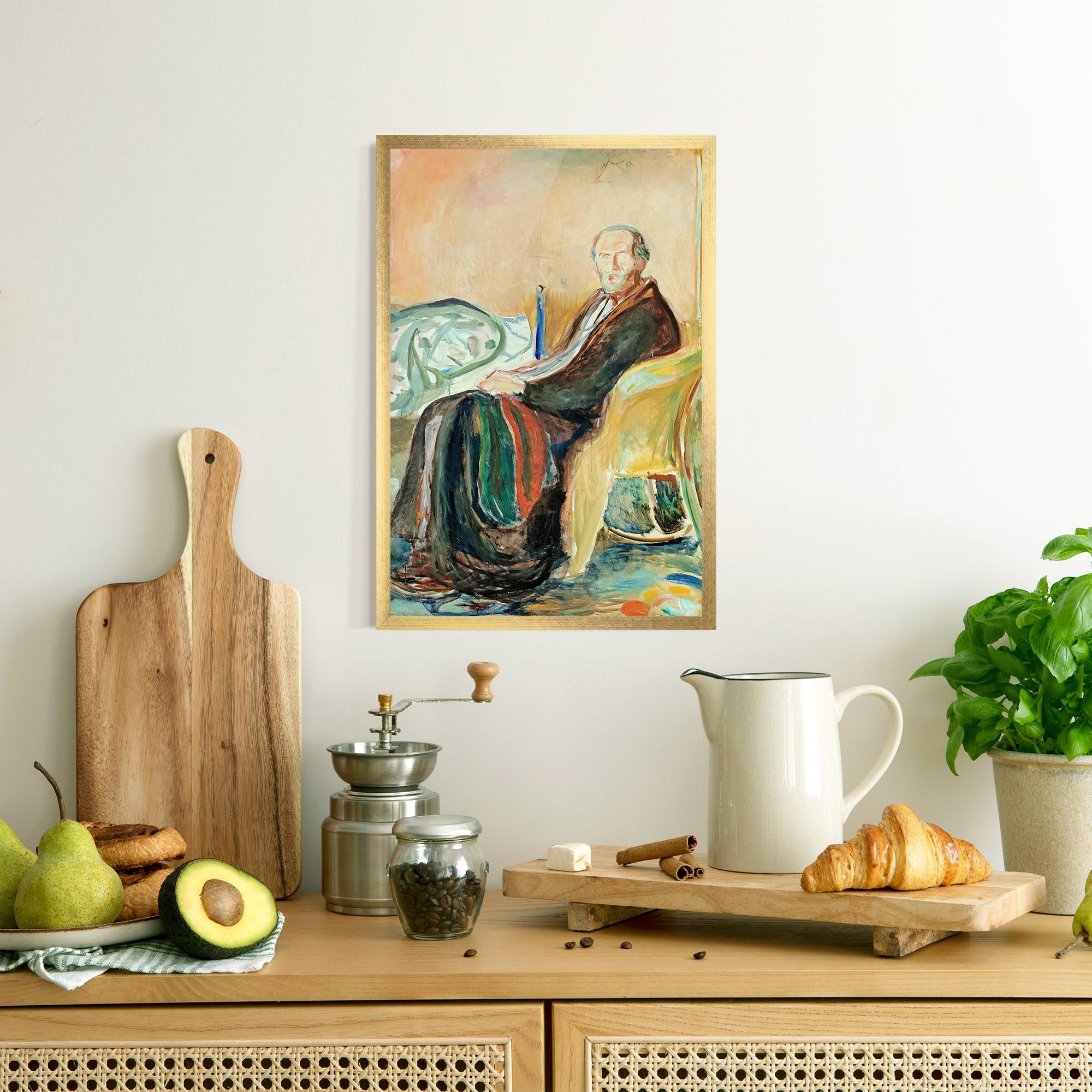 Gerahmte Poster Self Portrait Spanish mockup 8