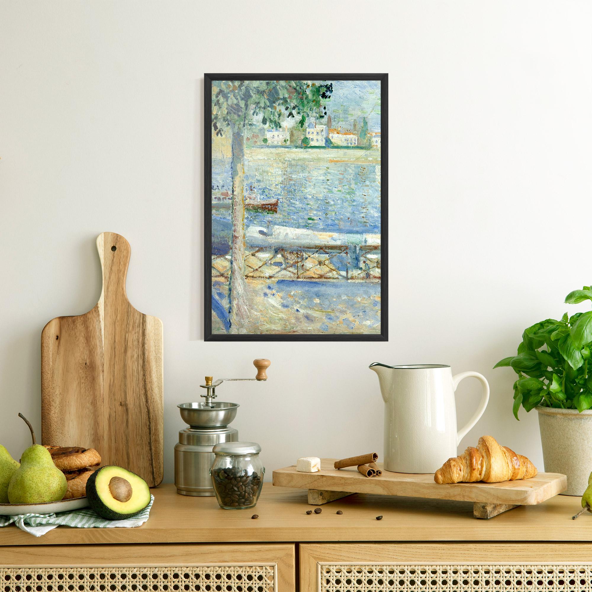 Gerahmte Poster Seine At Saint mockup 8