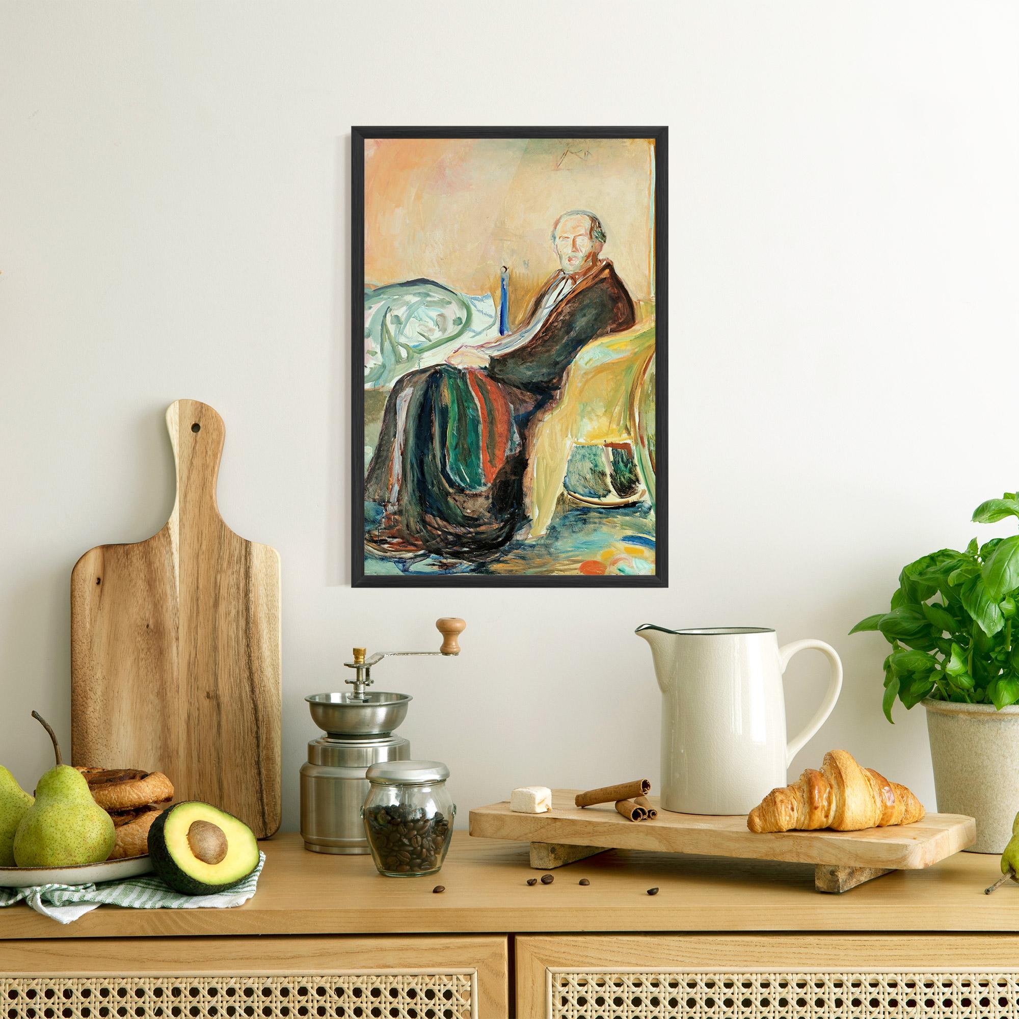 Gerahmte Poster Self Portrait Spanish mockup 8