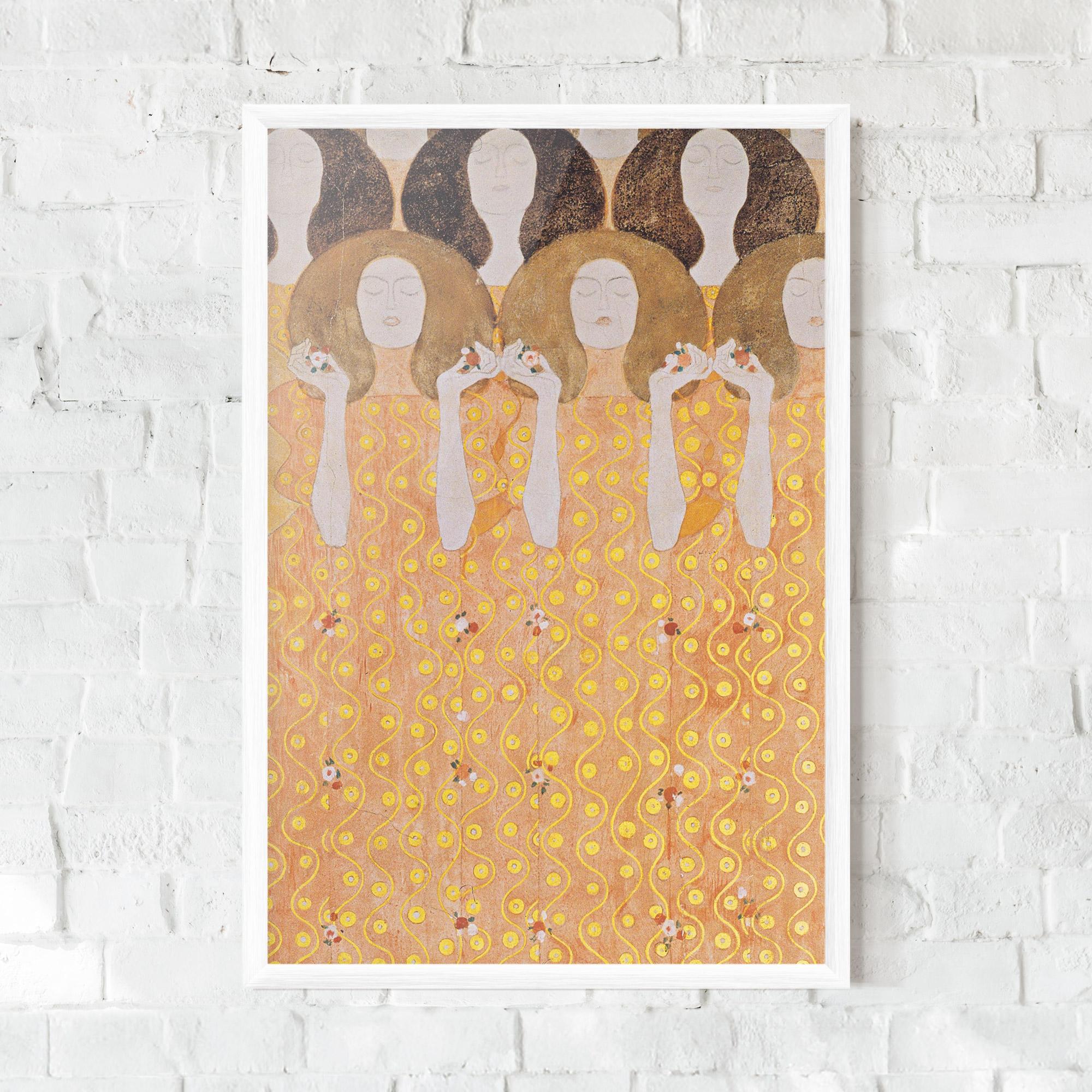 Gerahmte Poster Beethoven Frieze mockup 0