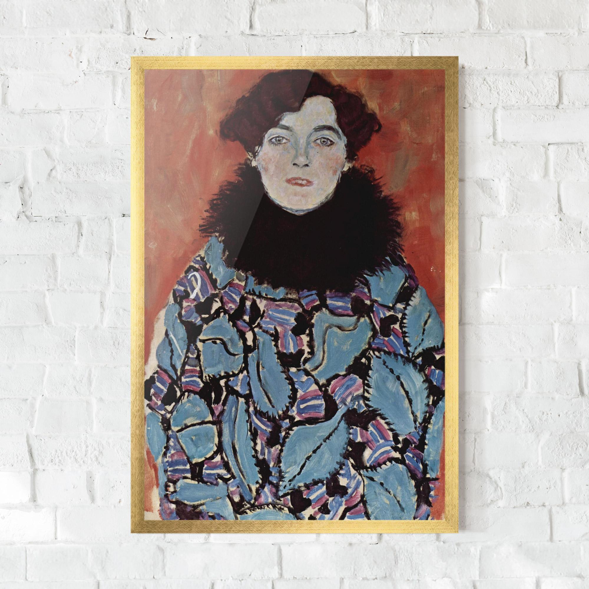 Gerahmte Poster Gustav Klimt Art mockup 0