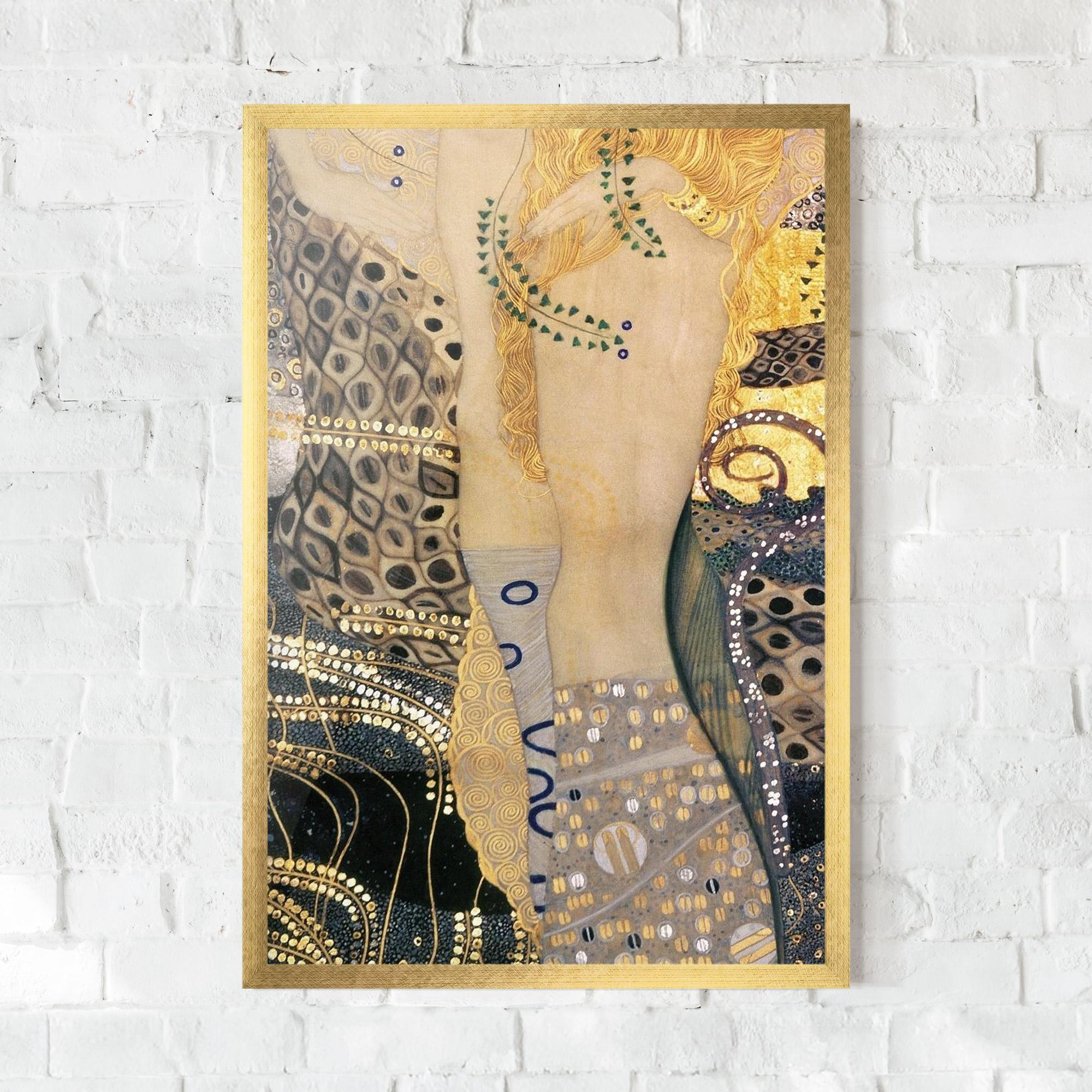 Gerahmte Poster Gustav Klimt Paint mockup 0