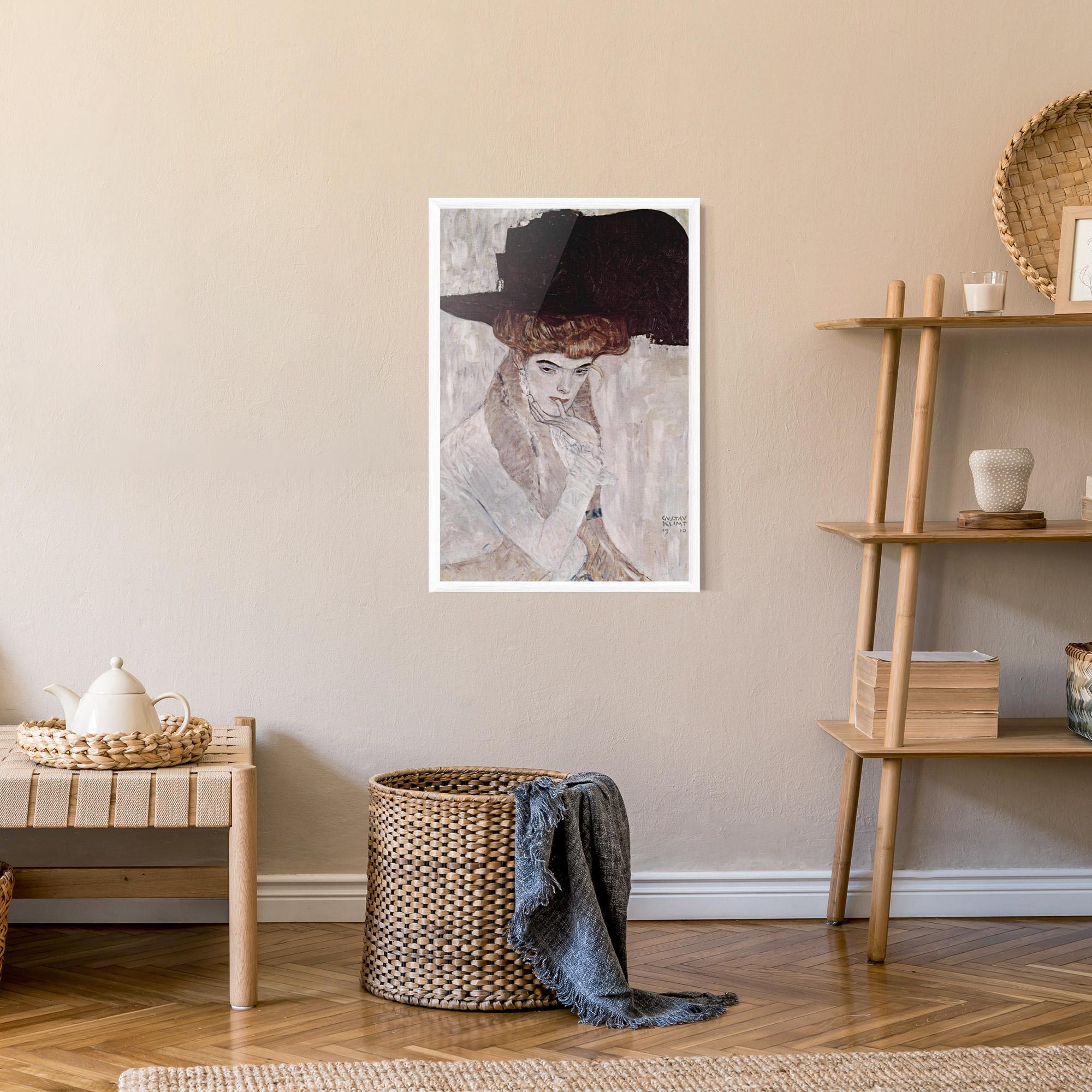 Gerahmte Poster Klimt Woman mockup 9