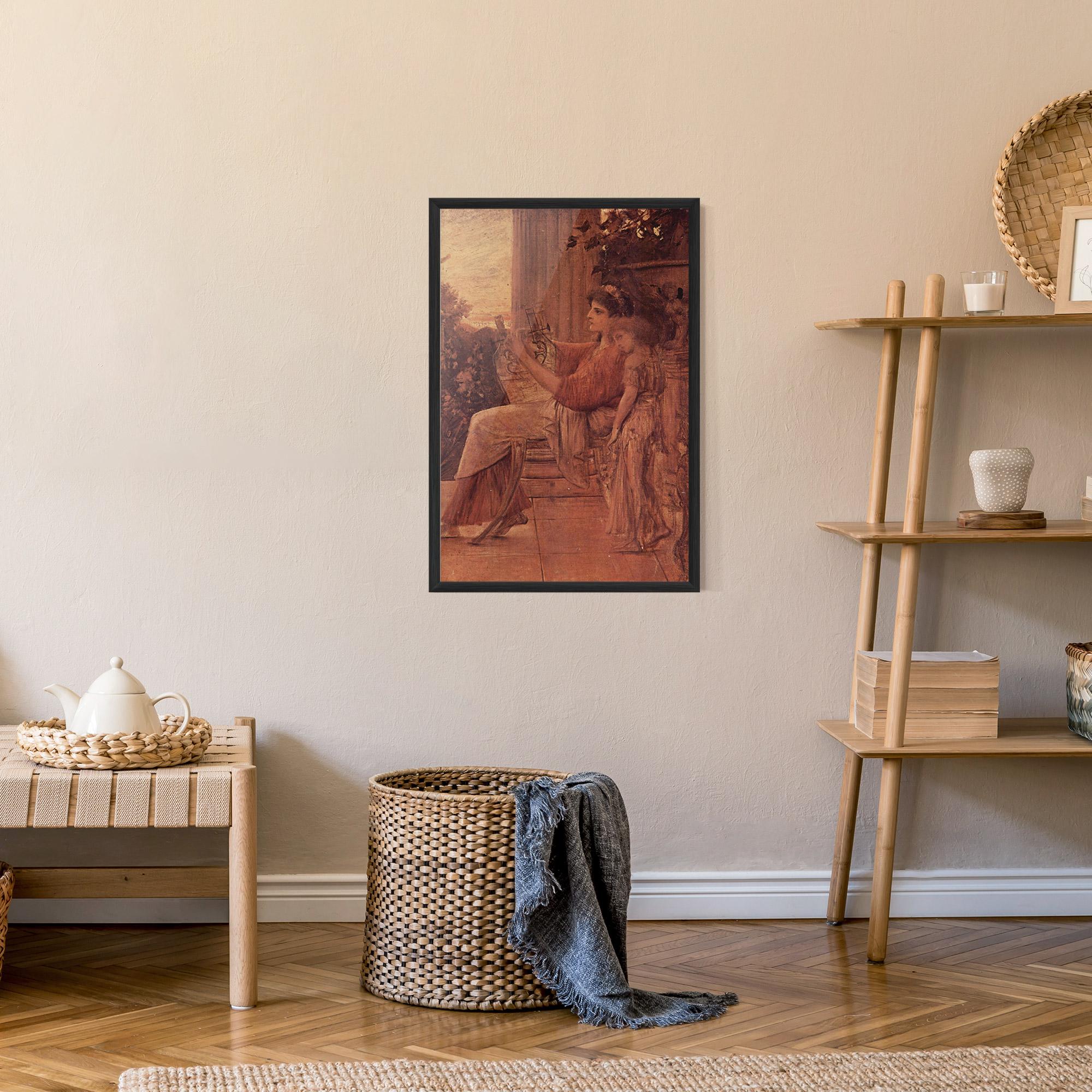 Gerahmte Poster Gustav Klimt Painting mockup 9