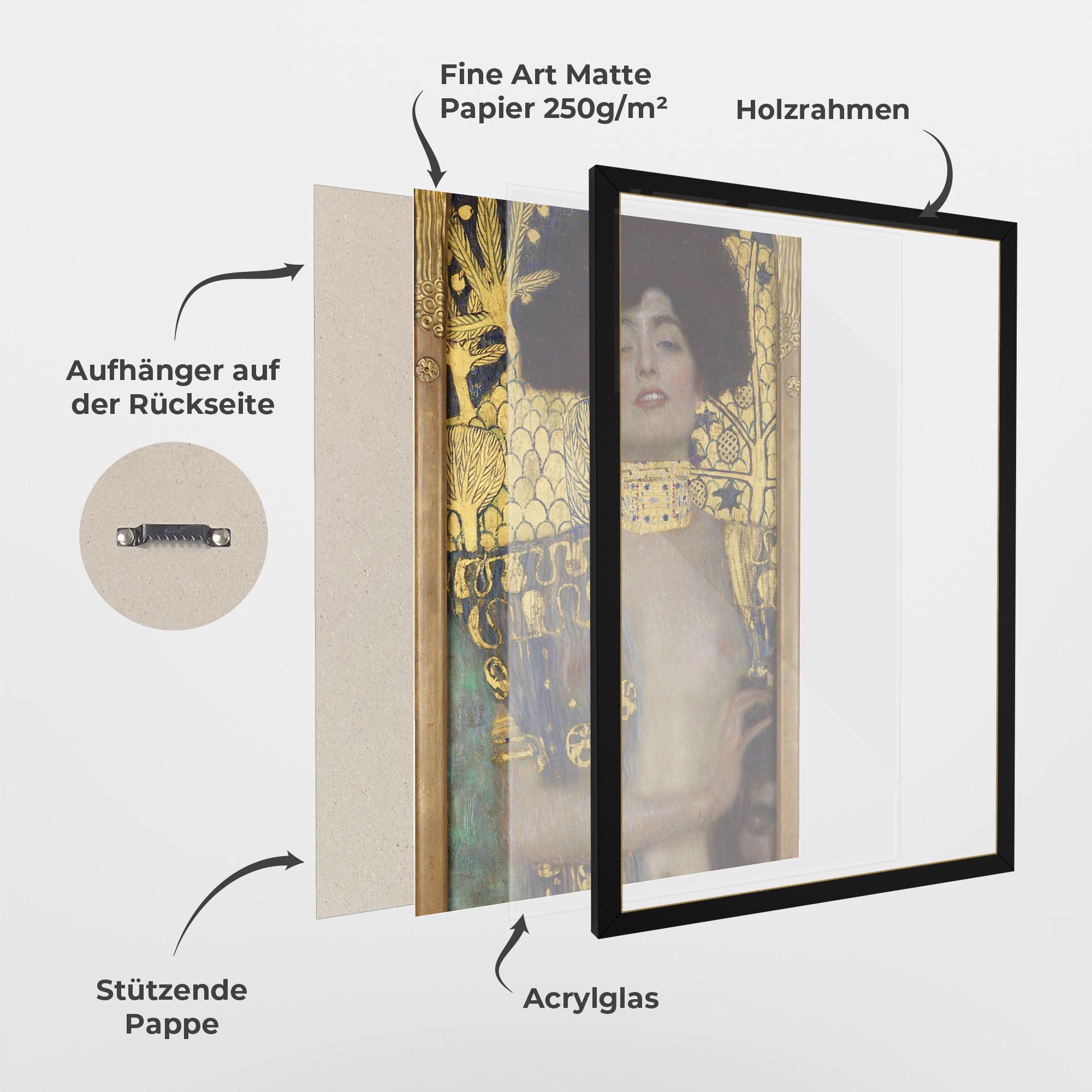 Gerahmte Poster Judith mockup 1