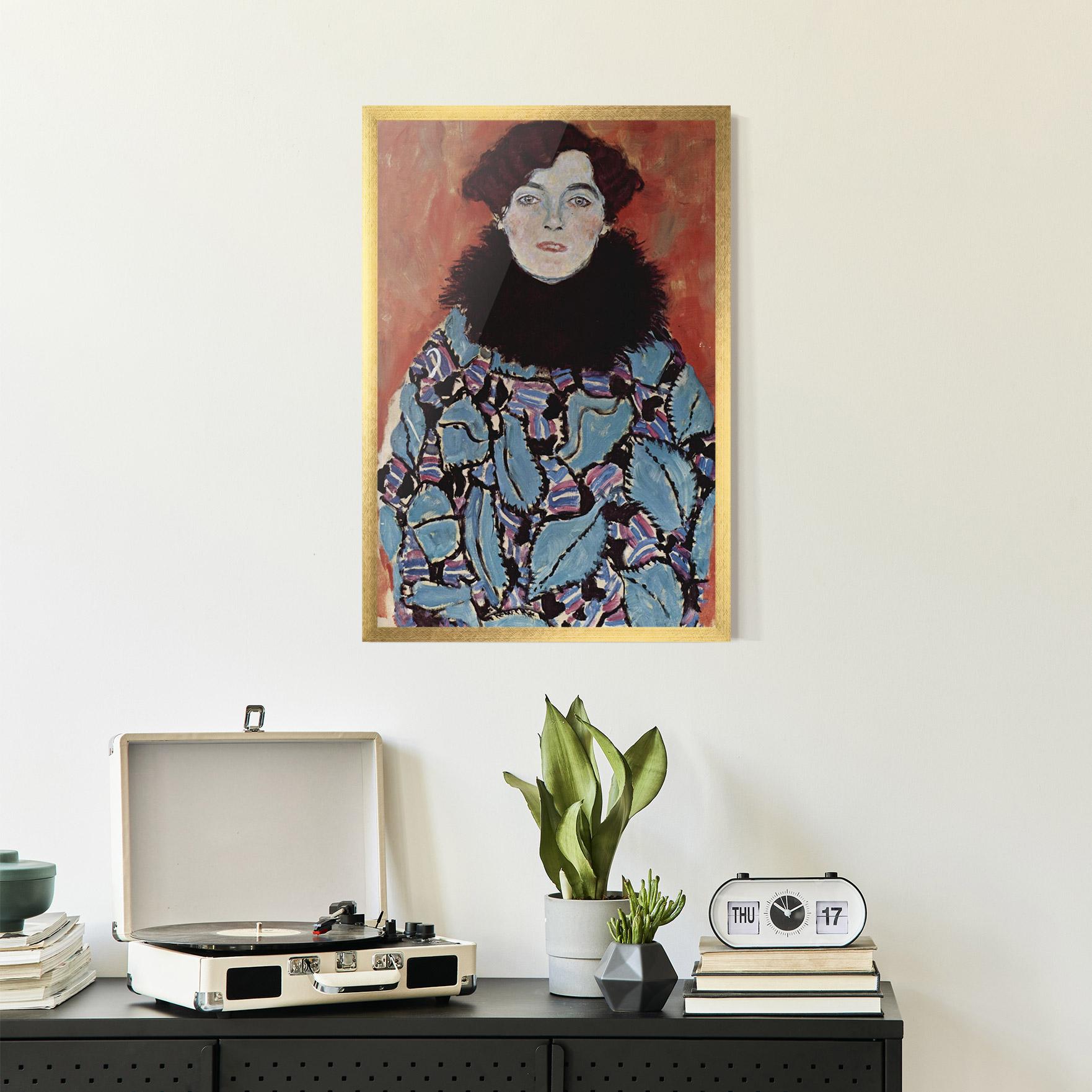 Gerahmte Poster Gustav Klimt Art mockup 2