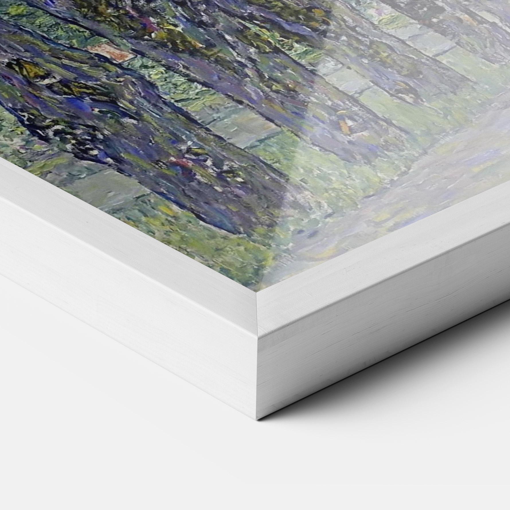 Gerahmte Poster Allee At Schloss Kammer mockup 3