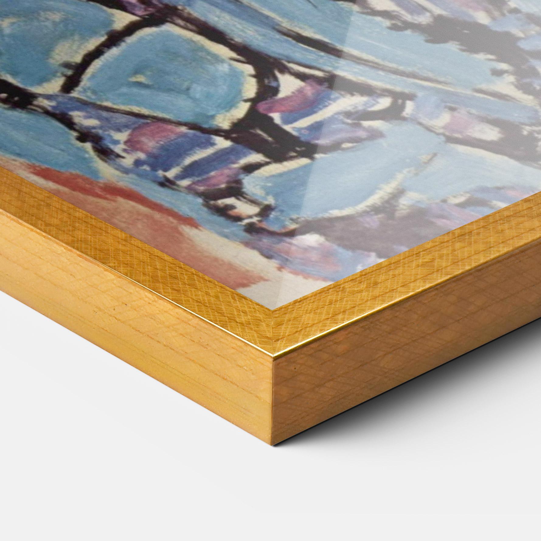 Gerahmte Poster Gustav Klimt Art mockup 3