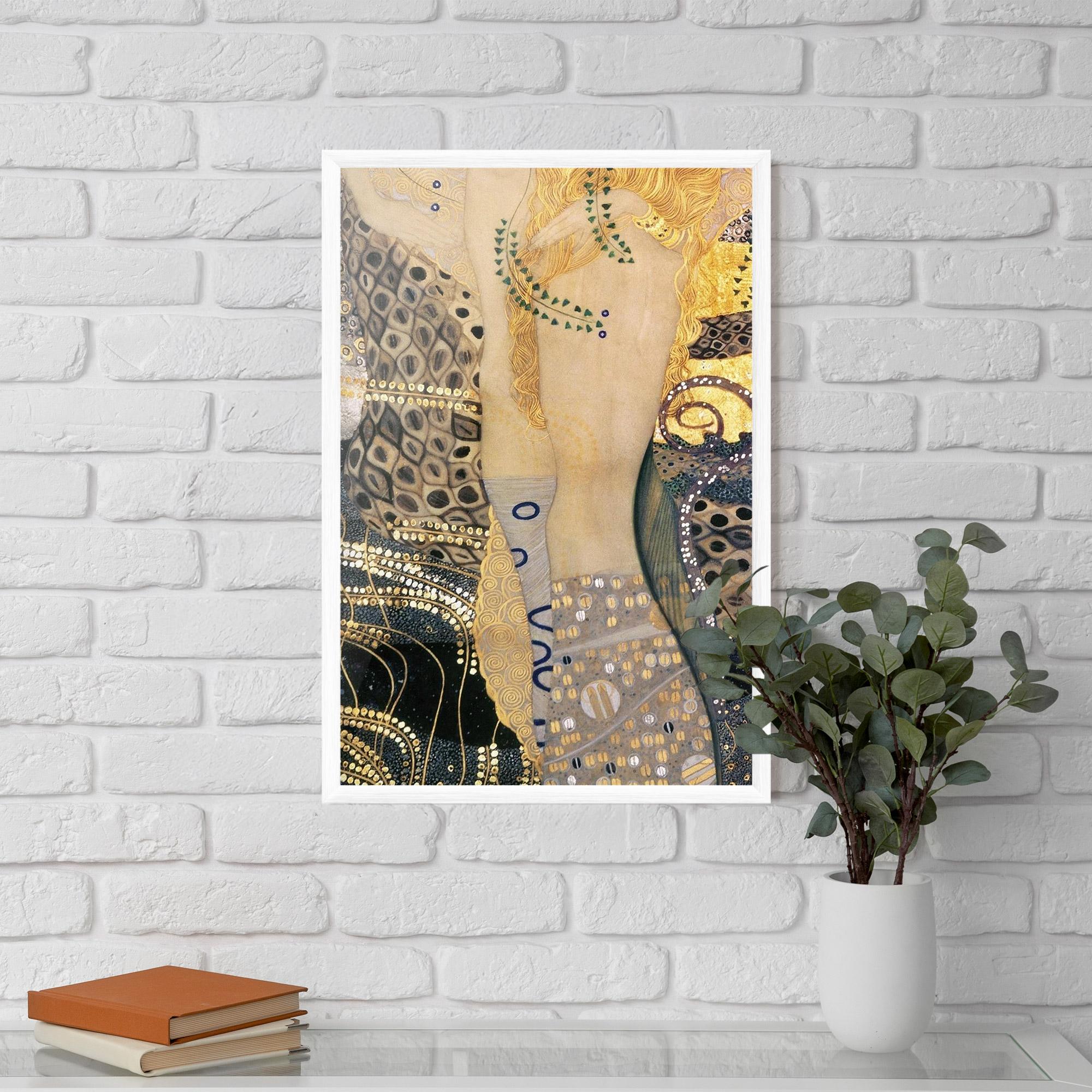 Gerahmte Poster Gustav Klimt Paint mockup 5