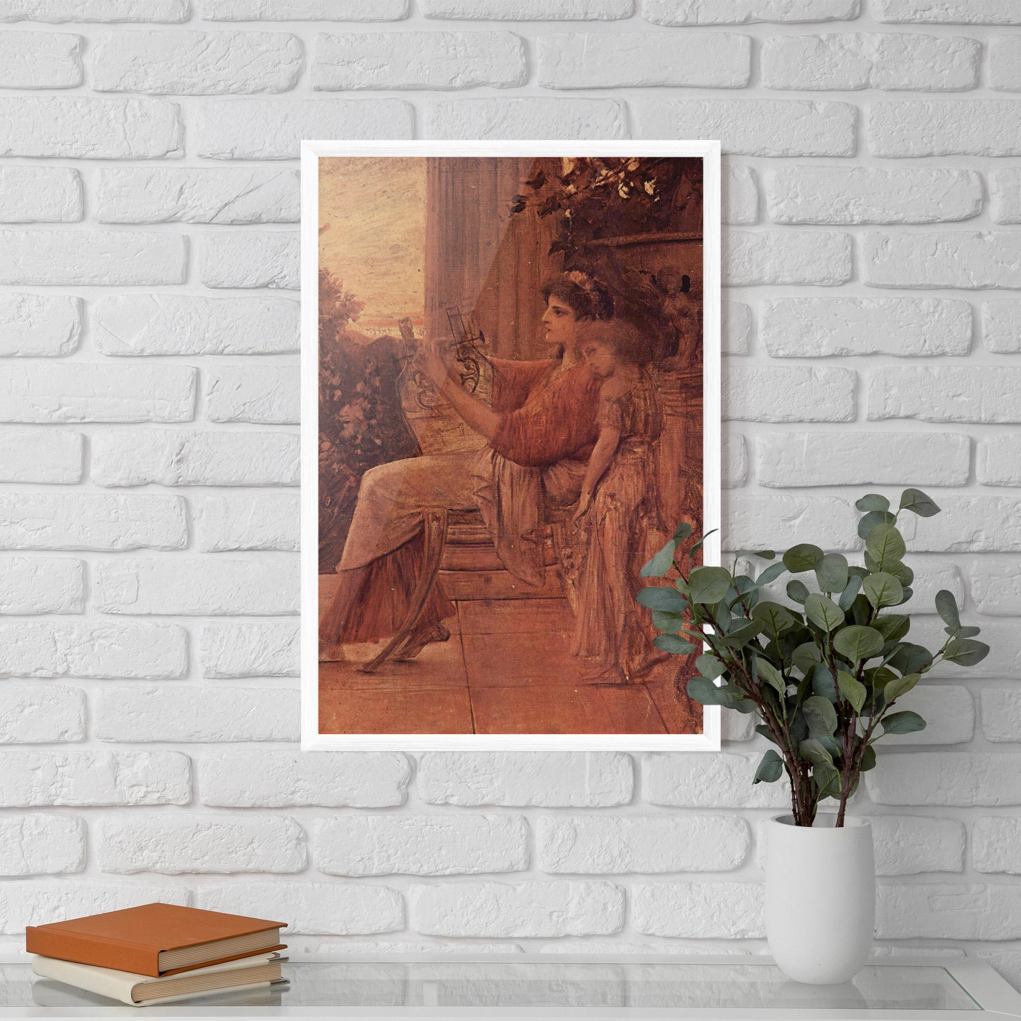 Gerahmte Poster Gustav Klimt Painting mockup 5