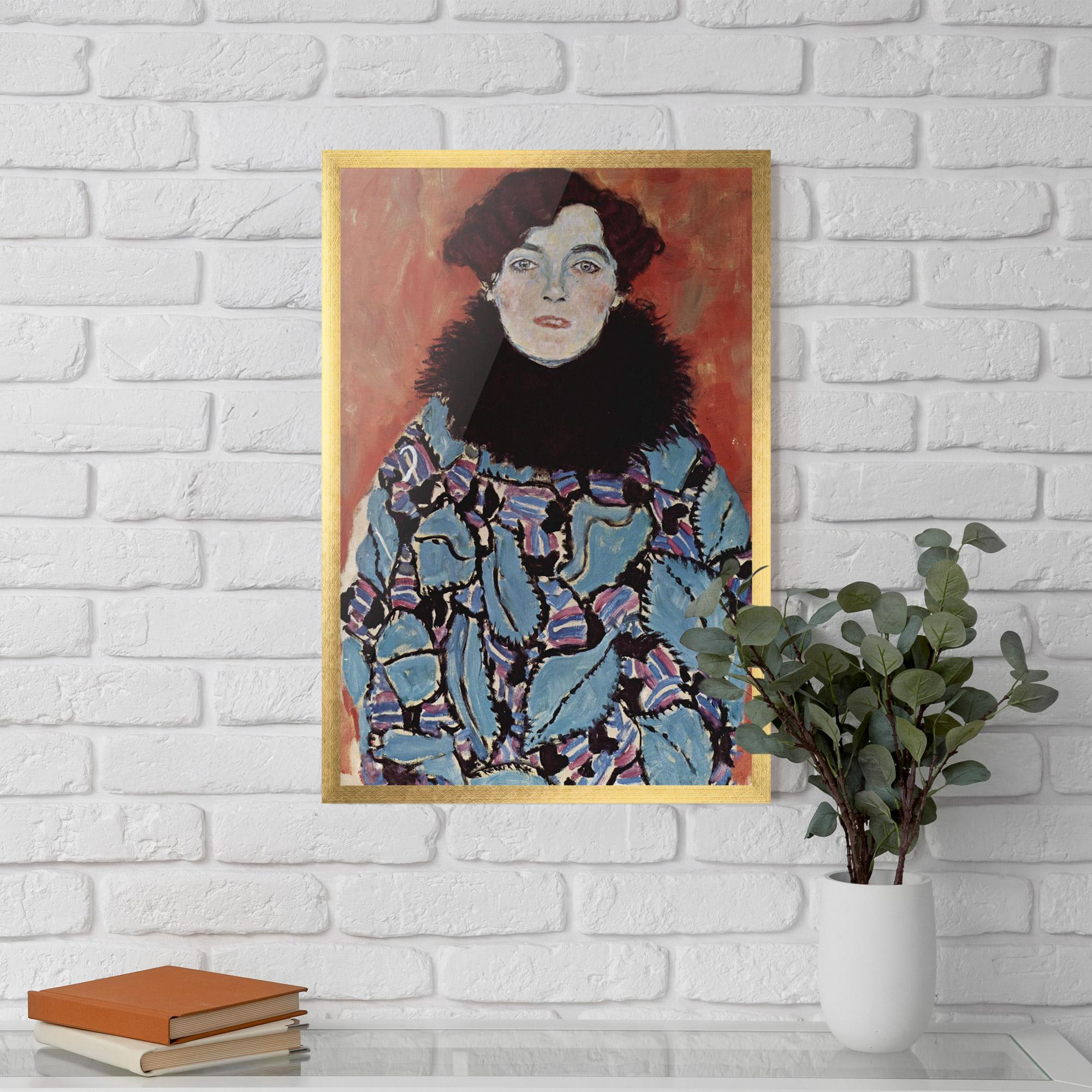 Gerahmte Poster Gustav Klimt Art mockup 5
