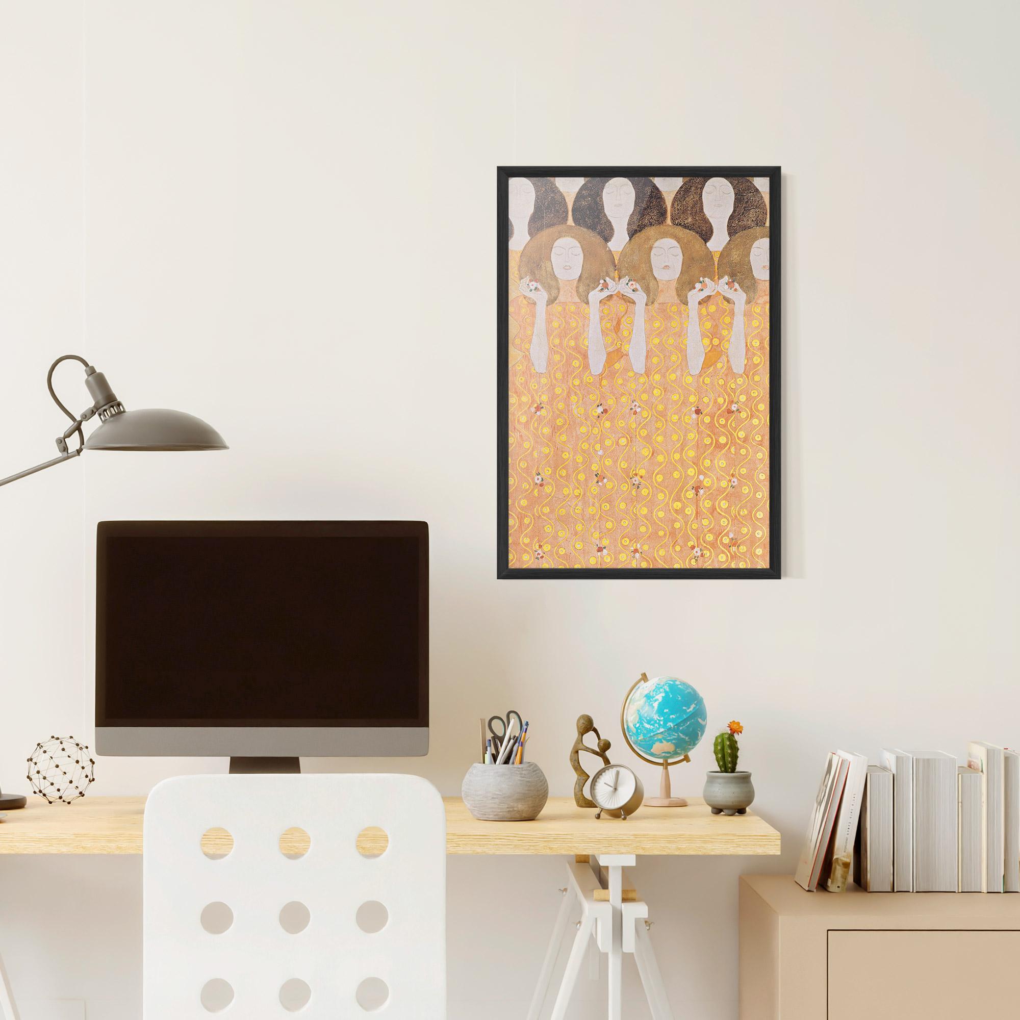 Gerahmte Poster Beethoven Frieze mockup 6