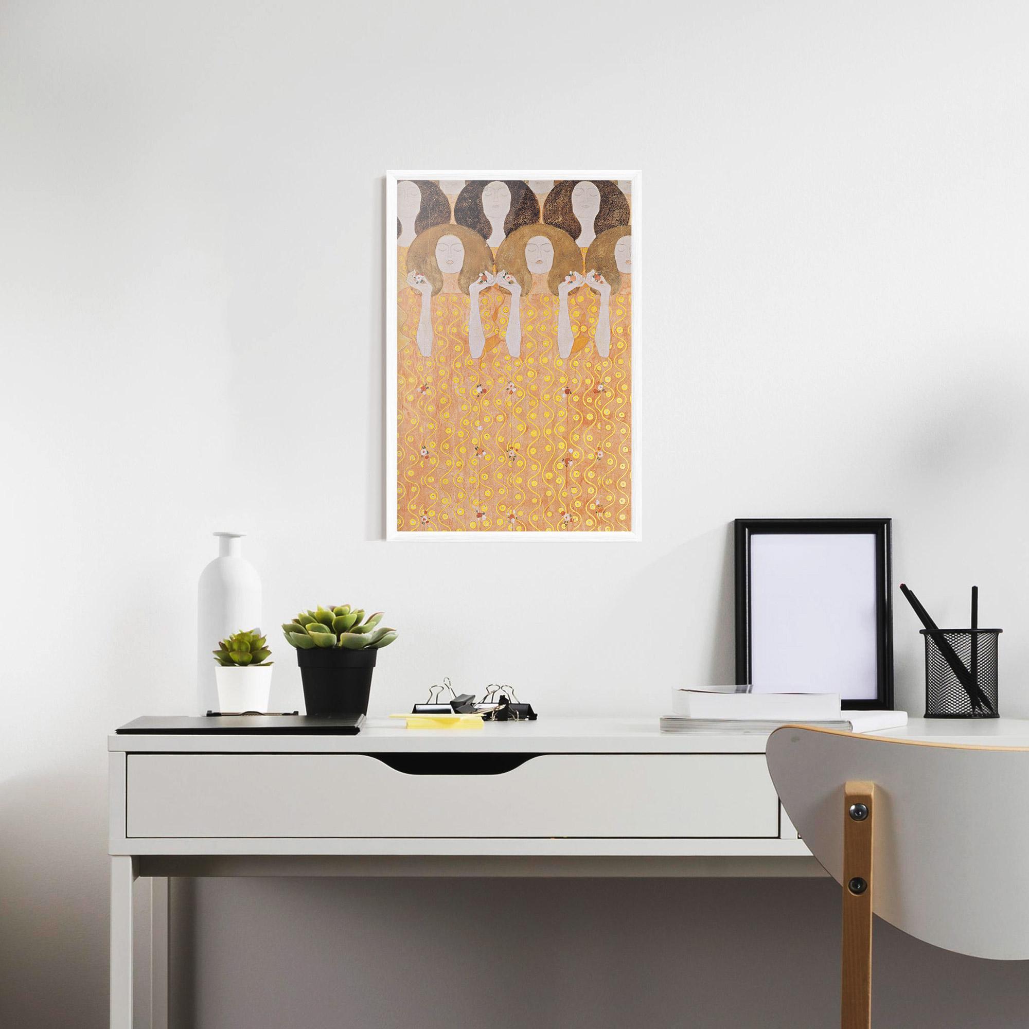 Gerahmte Poster Beethoven Frieze mockup 7