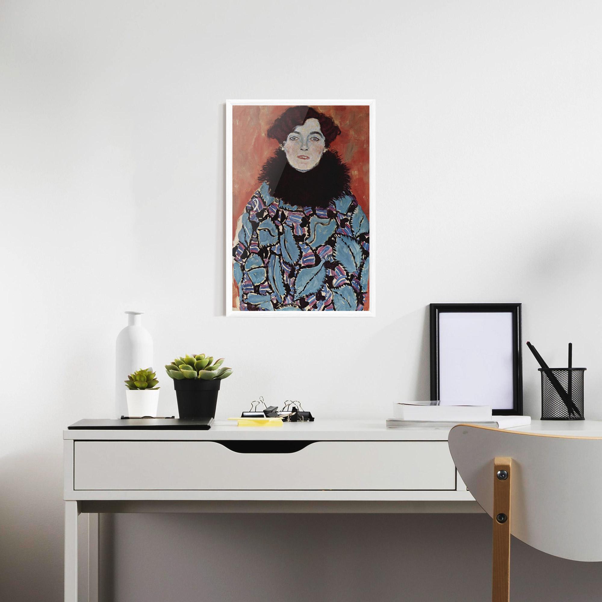 Gerahmte Poster Gustav Klimt Art mockup 7