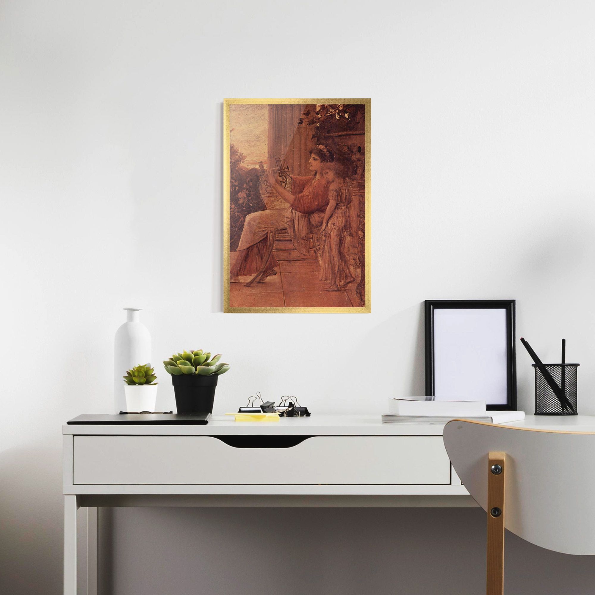 Gustav Klimt Painting mockup 7