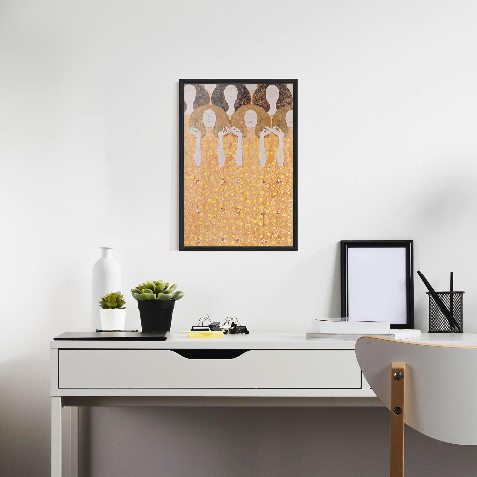 Gerahmte Poster Beethoven Frieze mockup 7