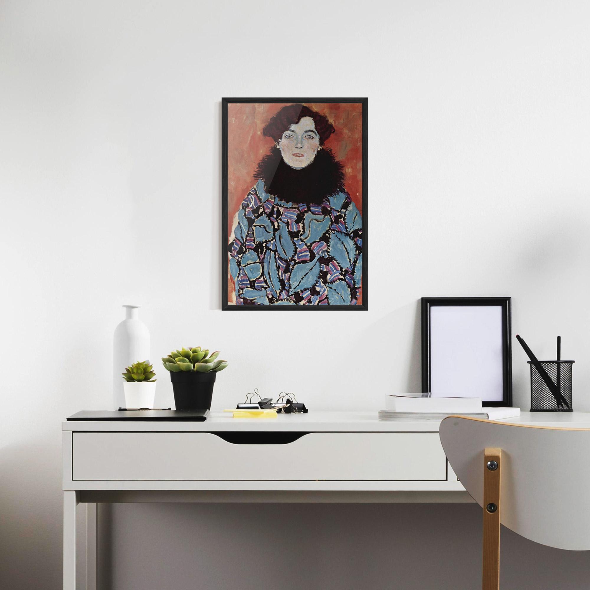 Gerahmte Poster Gustav Klimt Art mockup 7