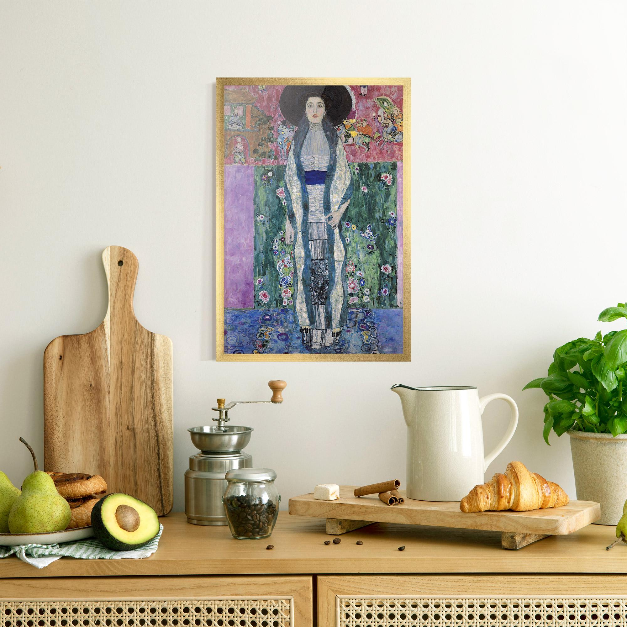Gerahmte Poster Portrait Of Adele Bloch mockup 8