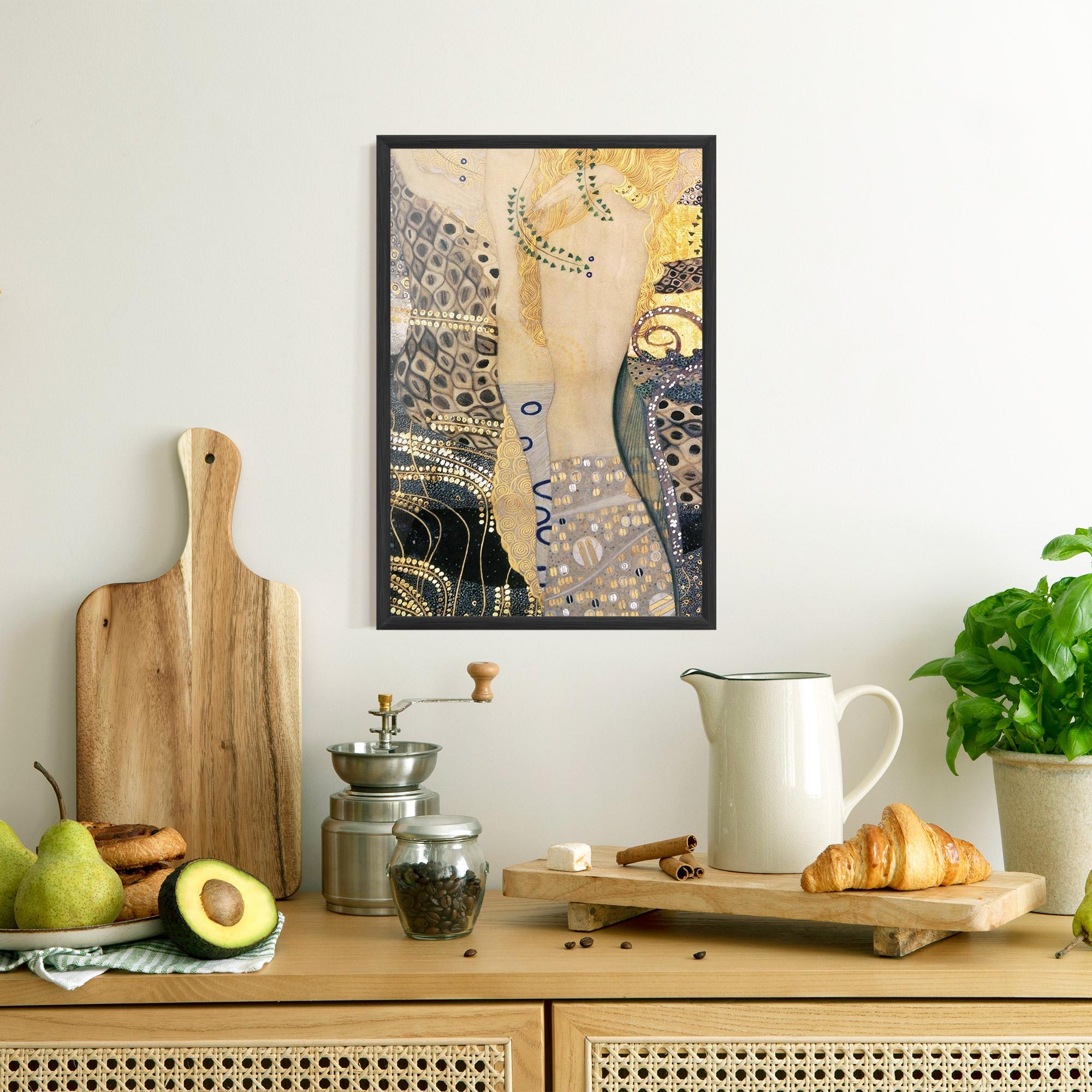Gerahmte Poster Gustav Klimt Paint mockup 8