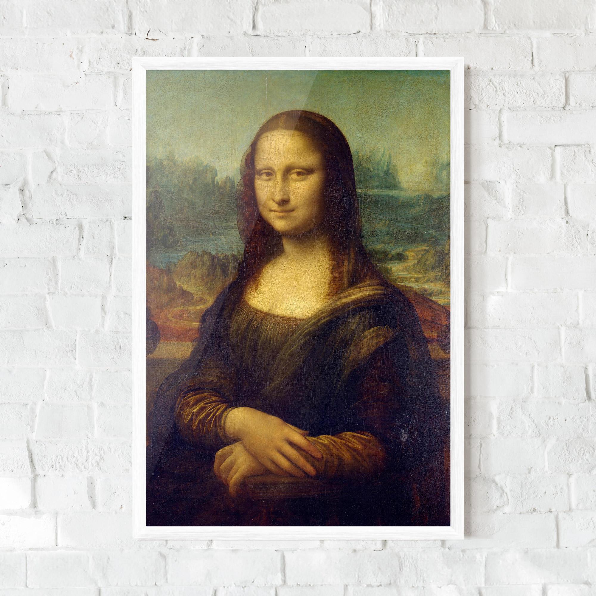 Gerahmte Poster Gioconda By Leonardo Da Vinci mockup 0